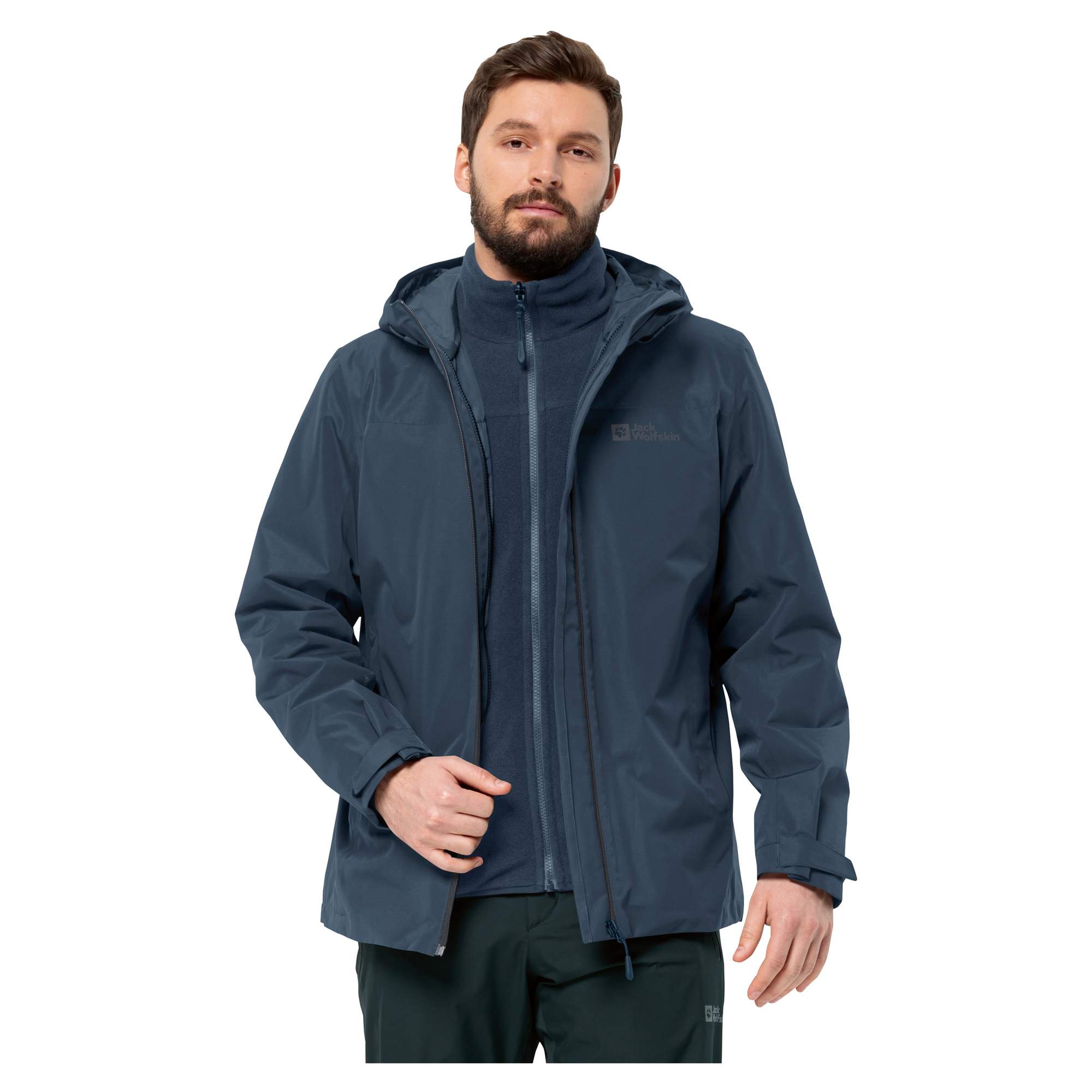 Jack Wolfskin TAUBENBERG 3IN1 JKT M Herren - Doppeljacke