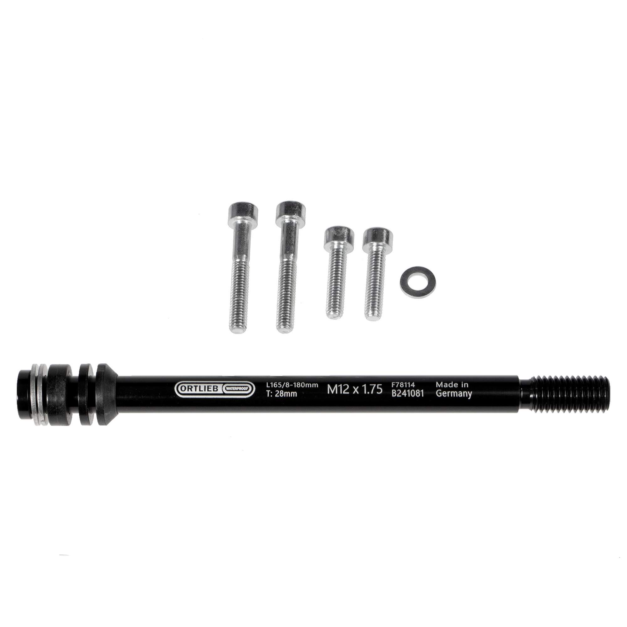 Ortlieb THRU AXLE M6-CONNECTOR 1,75MM - Fahrradzubehör