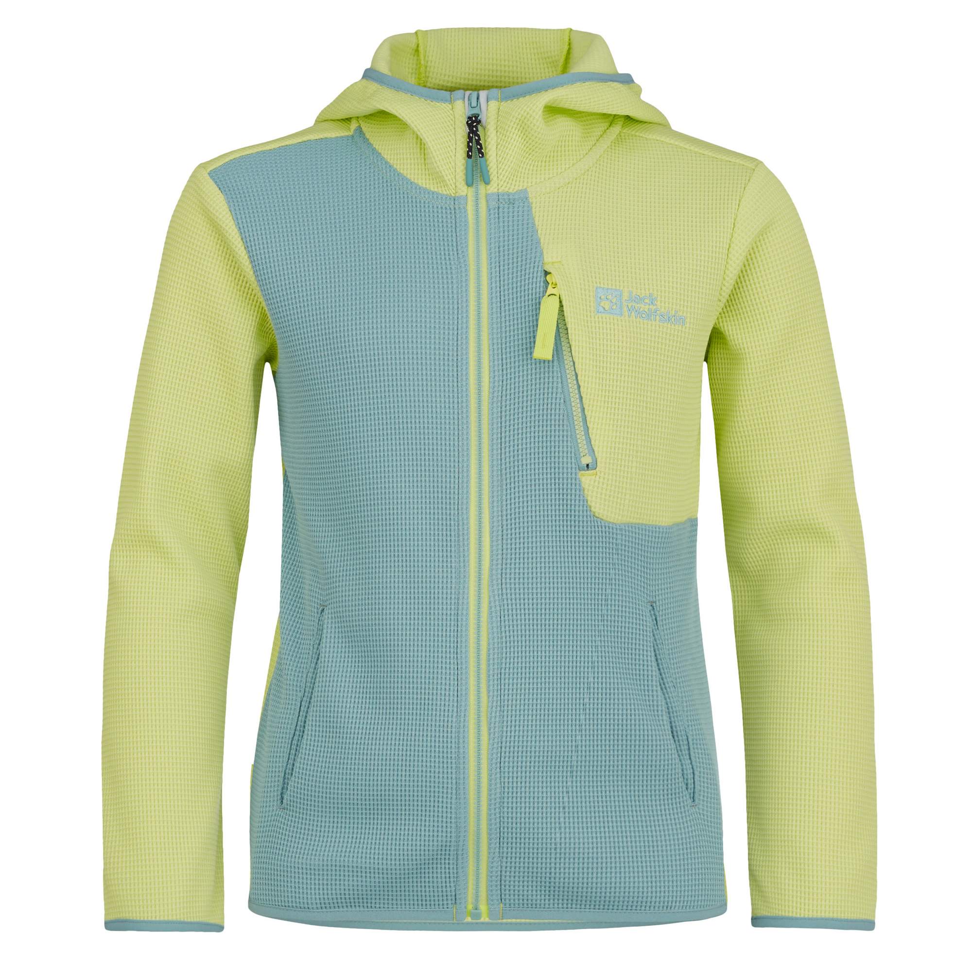 Jack Wolfskin ACTAMIC GRID MIDLAYER K Kinder - Fleecejacke