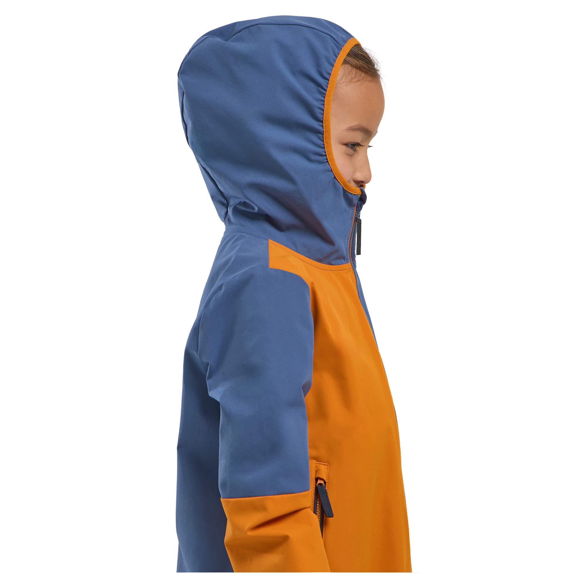 Jack Wolfskin TURBULENCE HOODED JKT K Kinder - Softshelljacke
