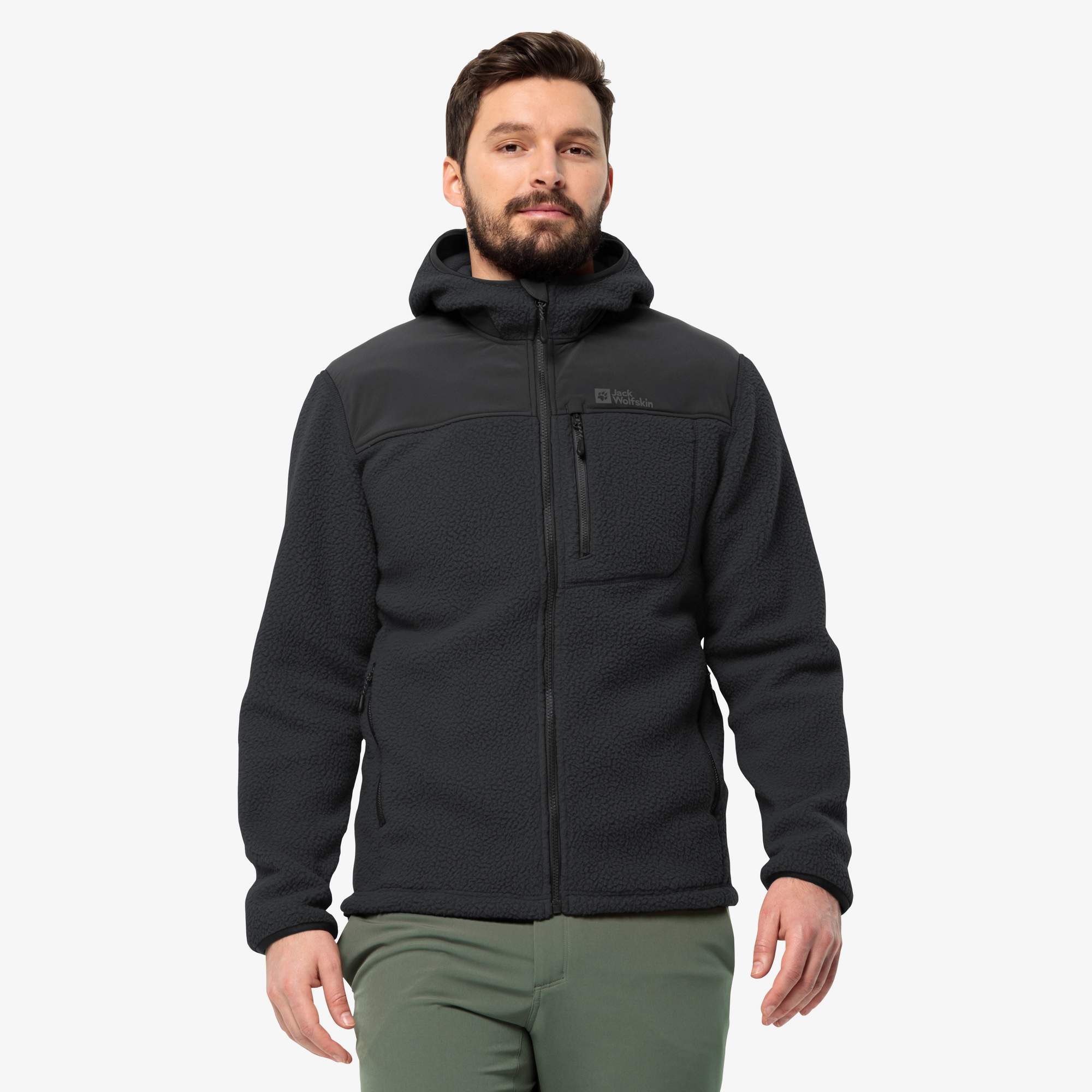 Jack Wolfskin KAMMWEG PILE FZ M Herren - Fleecejacke