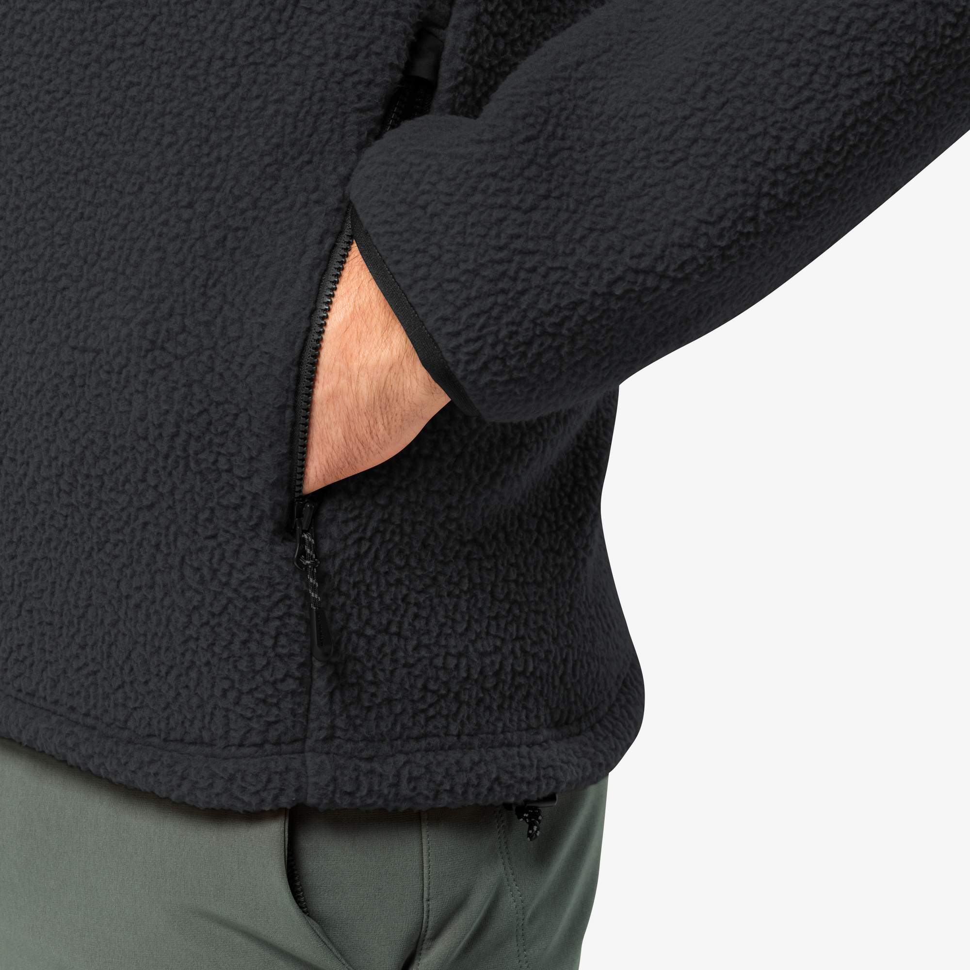 Jack Wolfskin KAMMWEG PILE FZ M Herren - Fleecejacke
