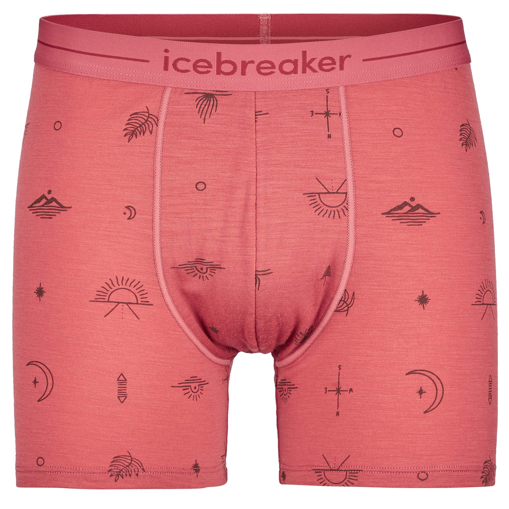 Icebreaker M MERINO 150 ANATOMICA BOXERS EXPLORE MORE Herren - Funktionsunterwäsche Icebreaker M MERINO 150 ANATOMICA BOXERS EXPLORE MORE Herren - Funktionsunterwäsche