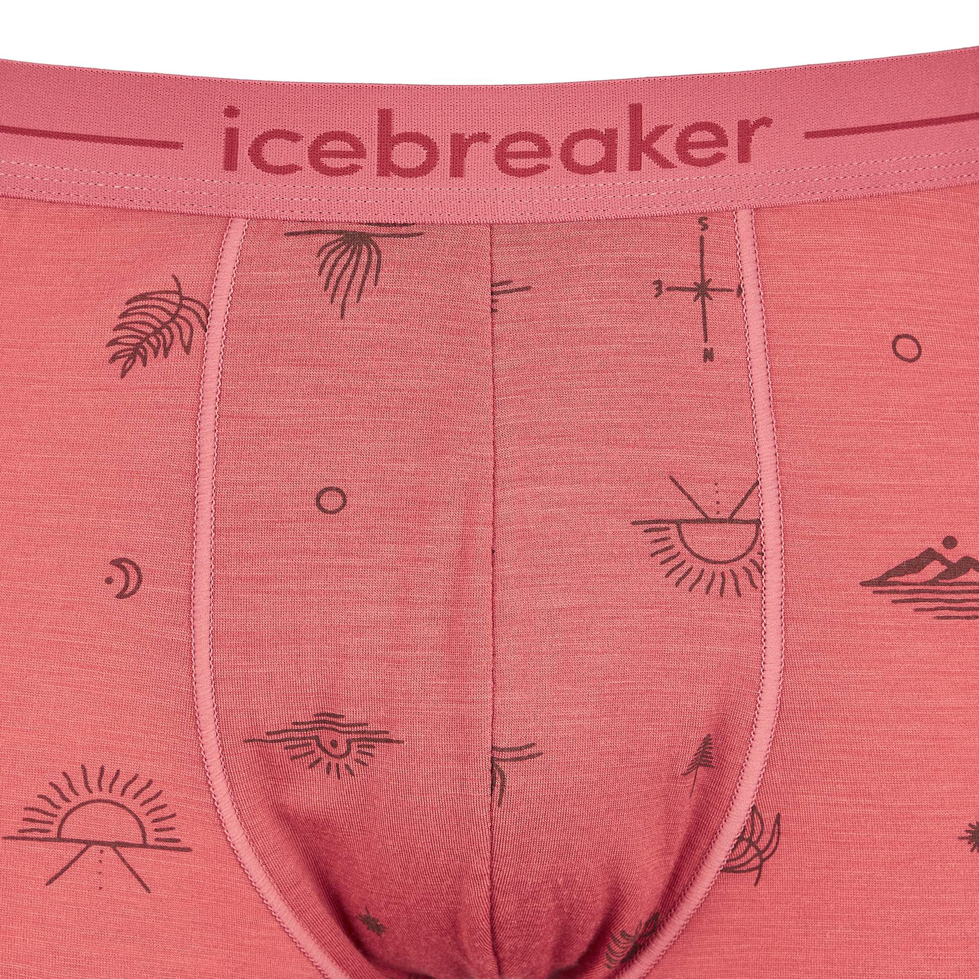 Icebreaker M MERINO 150 ANATOMICA BOXERS EXPLORE MORE Herren - Funktionsunterwäsche Icebreaker M MERINO 150 ANATOMICA BOXERS EXPLORE MORE Herren - Funktionsunterwäsche