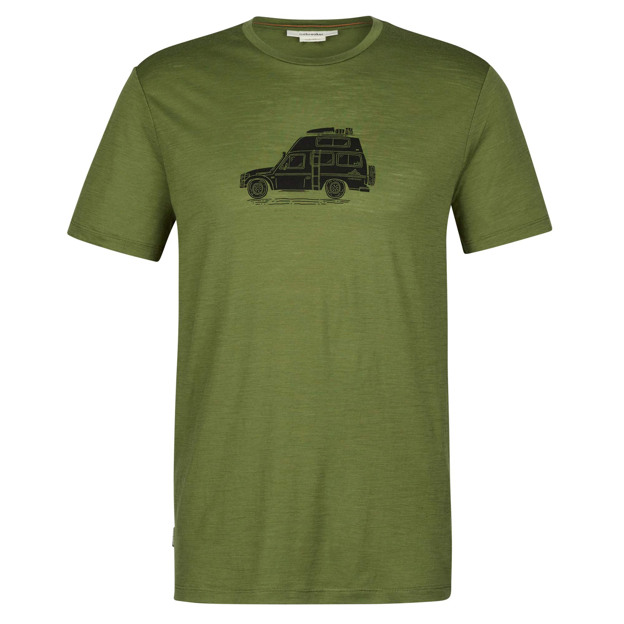 Icebreaker M MERINO 150 TECH LITE SS TEE COSY CAMPER Herren - Funktionsshirt