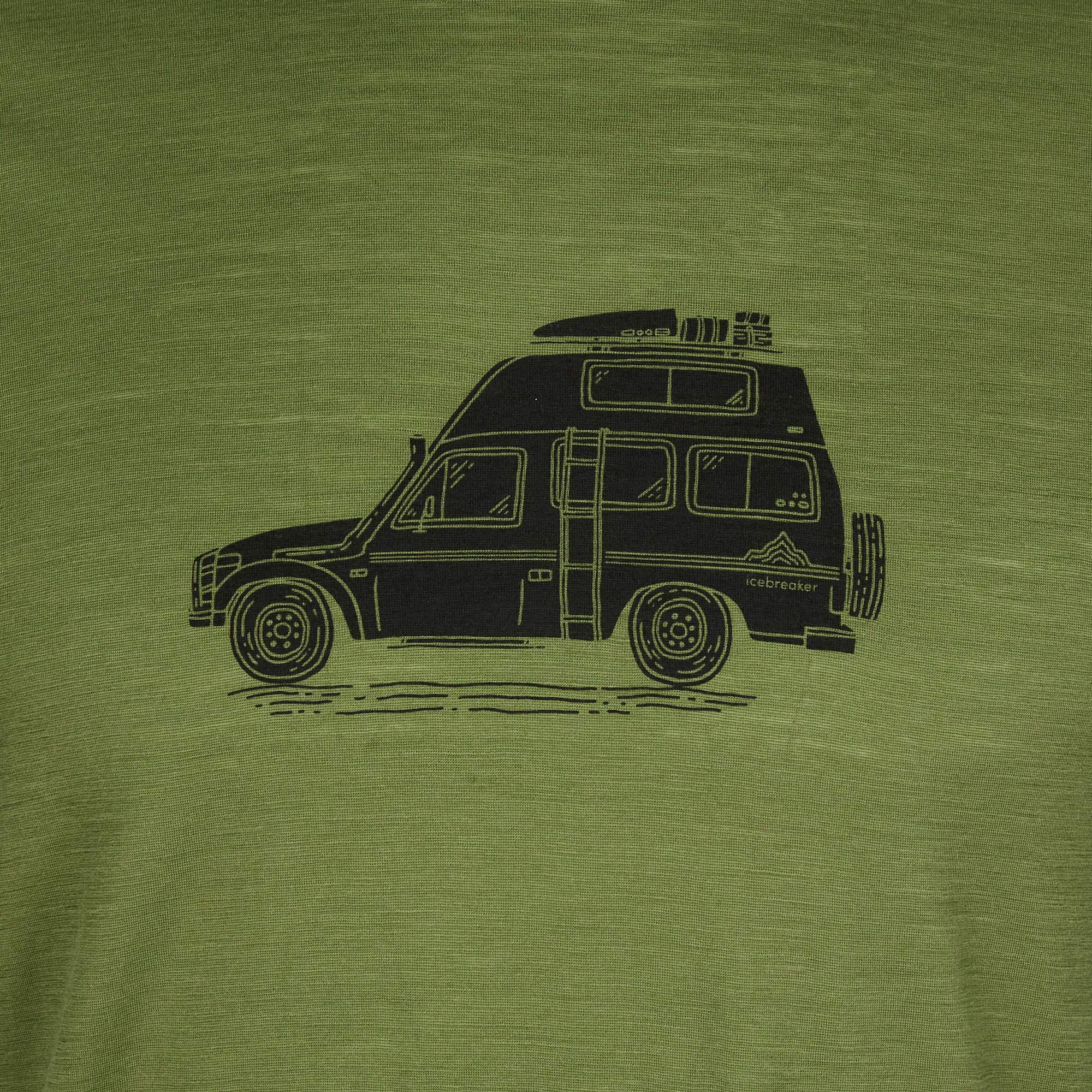 Icebreaker M MERINO 150 TECH LITE SS TEE COSY CAMPER Herren - Funktionsshirt
