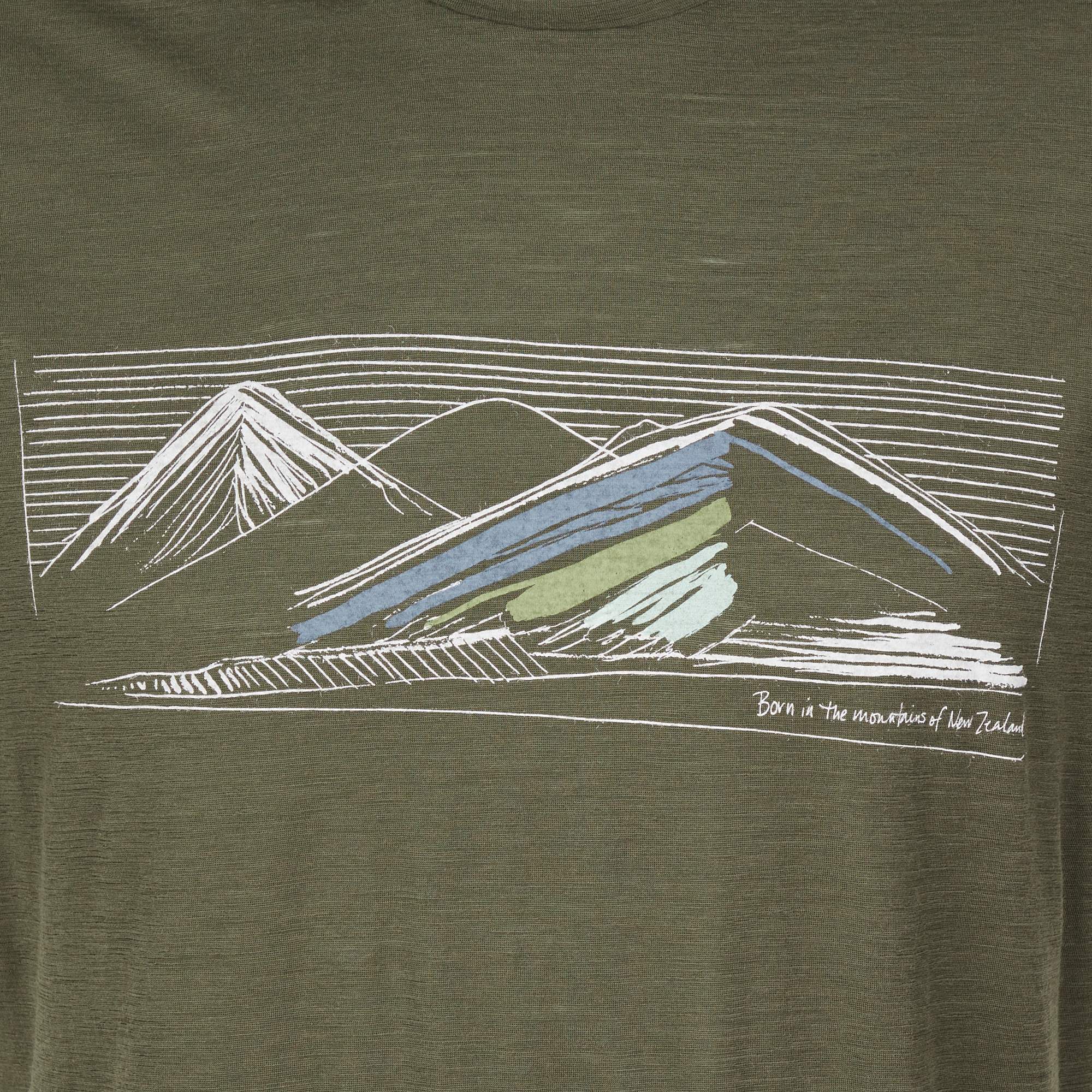 Icebreaker M MERINO 150 TECH LITE SS TEE HIGHLAND Herren - Funktionsshirt