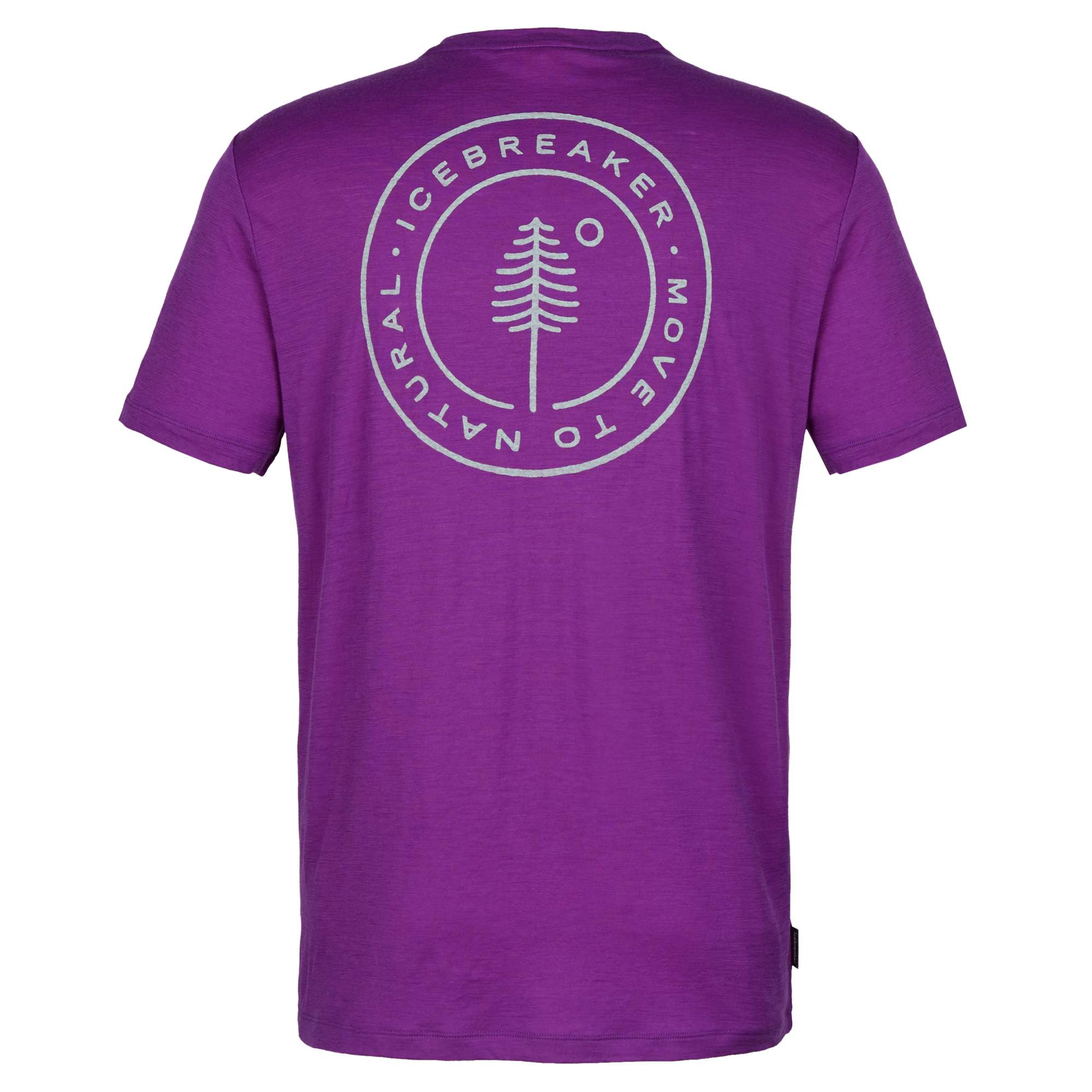 Icebreaker M MERINO 150 TECH LITE SS TEE HIKE NATURALL Herren - Funktionsshirt