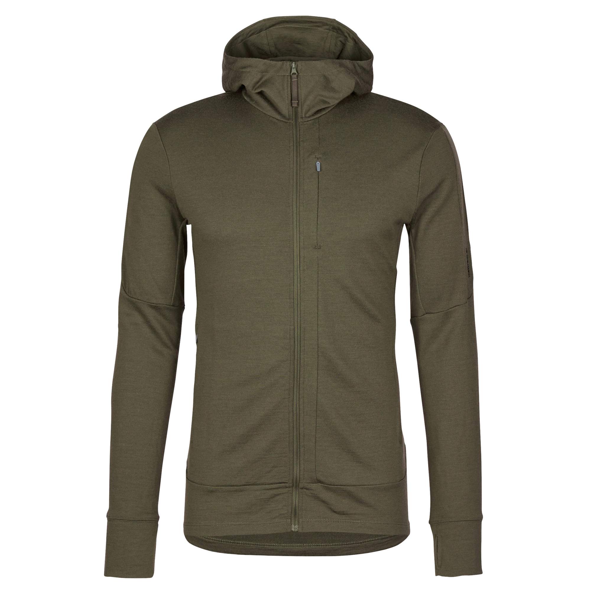 Icebreaker M MERINO 260 QUANTUM LS ZIP HOODIE Herren - Wolljacke