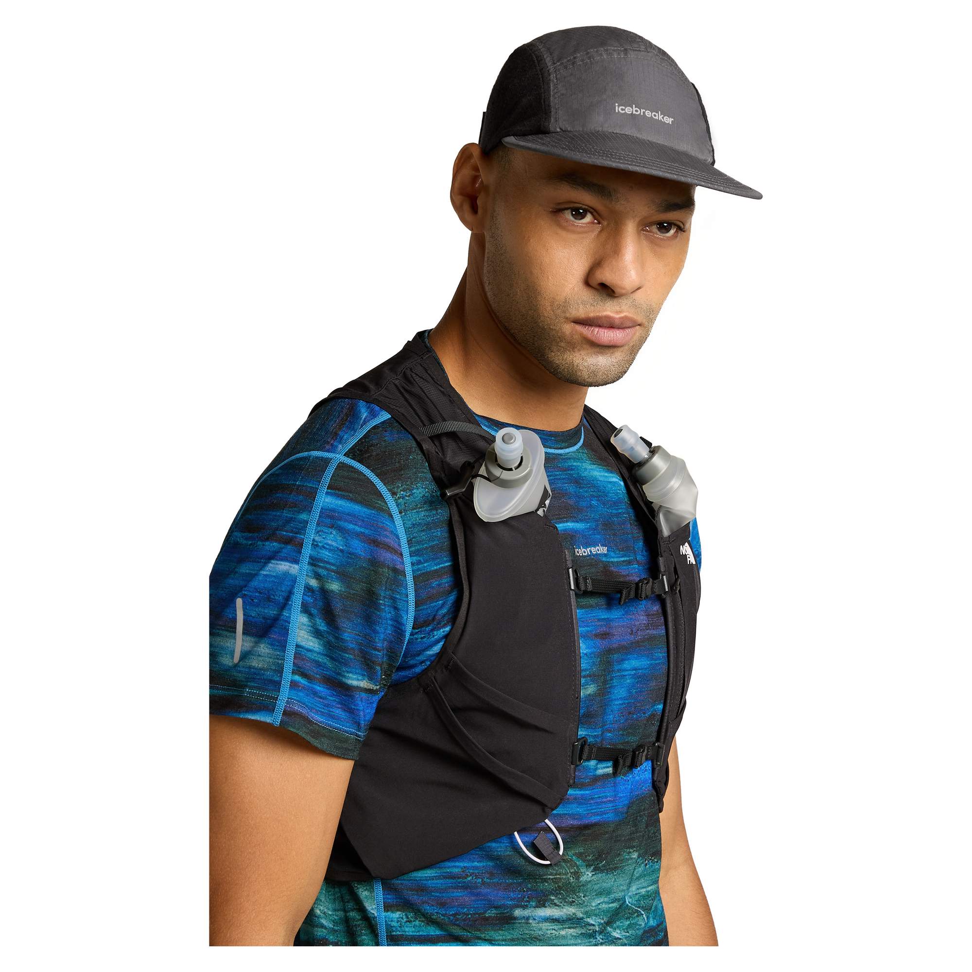 Icebreaker U MERINO SHELL+ COTTON WINDB 5 PANEL CAP Unisex - Cap