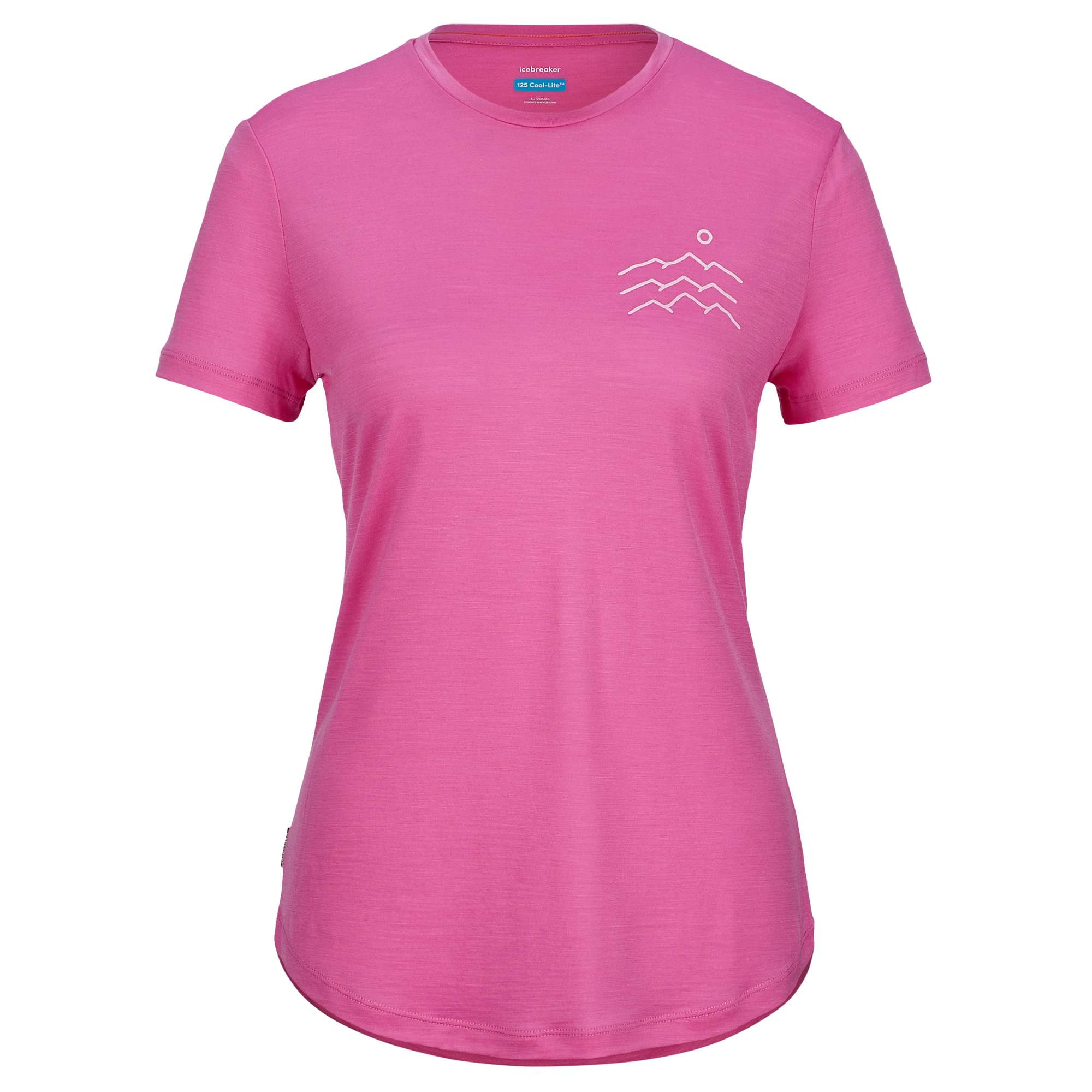 Icebreaker W MERINO 125 COOL-LITE SPHERE SS TEE ACROSS Damen - Funktionsshirt
