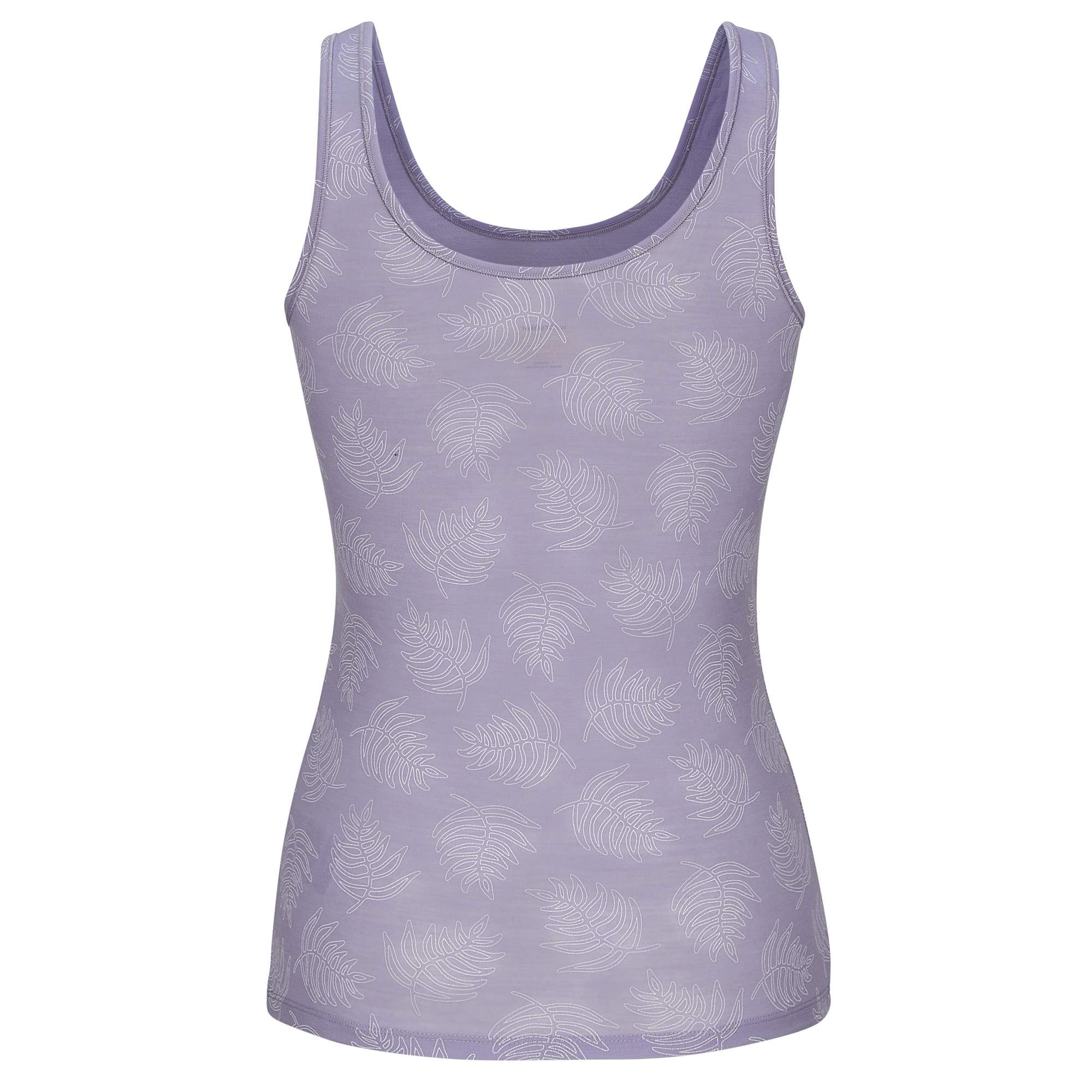 Icebreaker W MERINO 150 SIREN TANK FRESH FERNS AOP Damen - Trägershirt