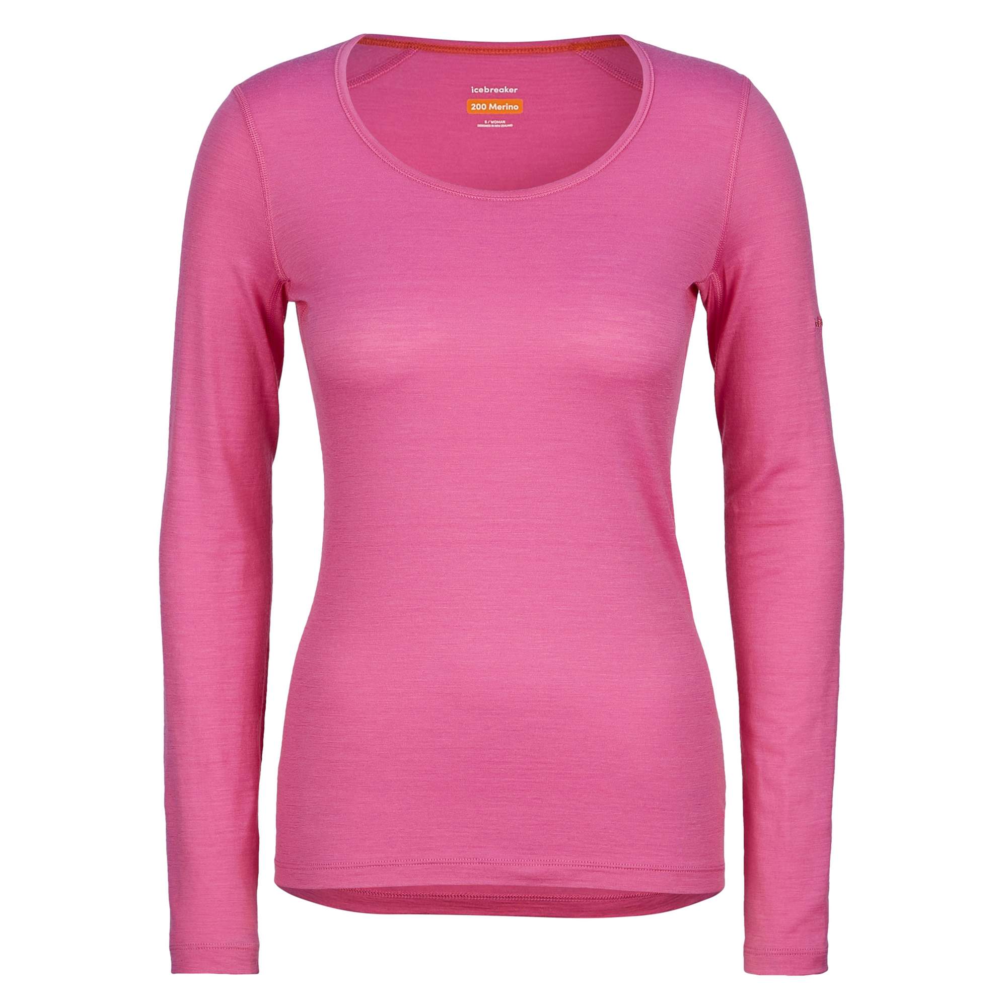 Icebreaker WMNS 200 OASIS LS SCOOP Damen - Funktionsshirt