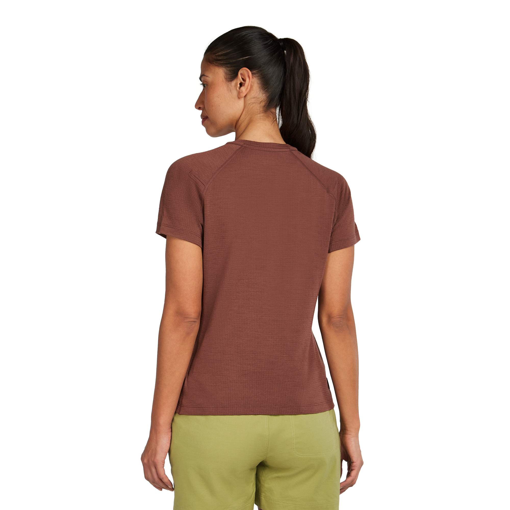 Icebreaker W MERINO 200 WAFFLE ELEVATION SS TEE Damen - Funktionsshirt