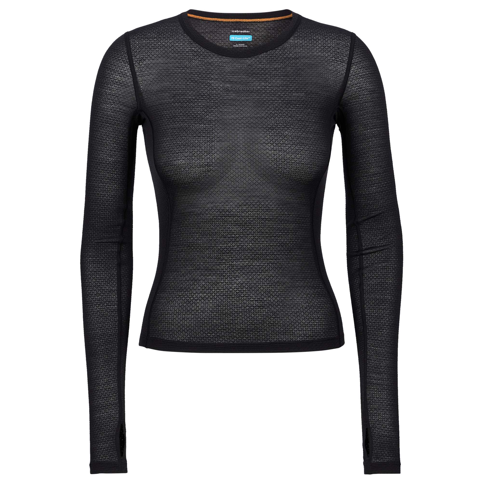 Icebreaker W MERINO 75 COOL-LITE FEATHERLIGHT LS CREWE Damen - Langarmshirt