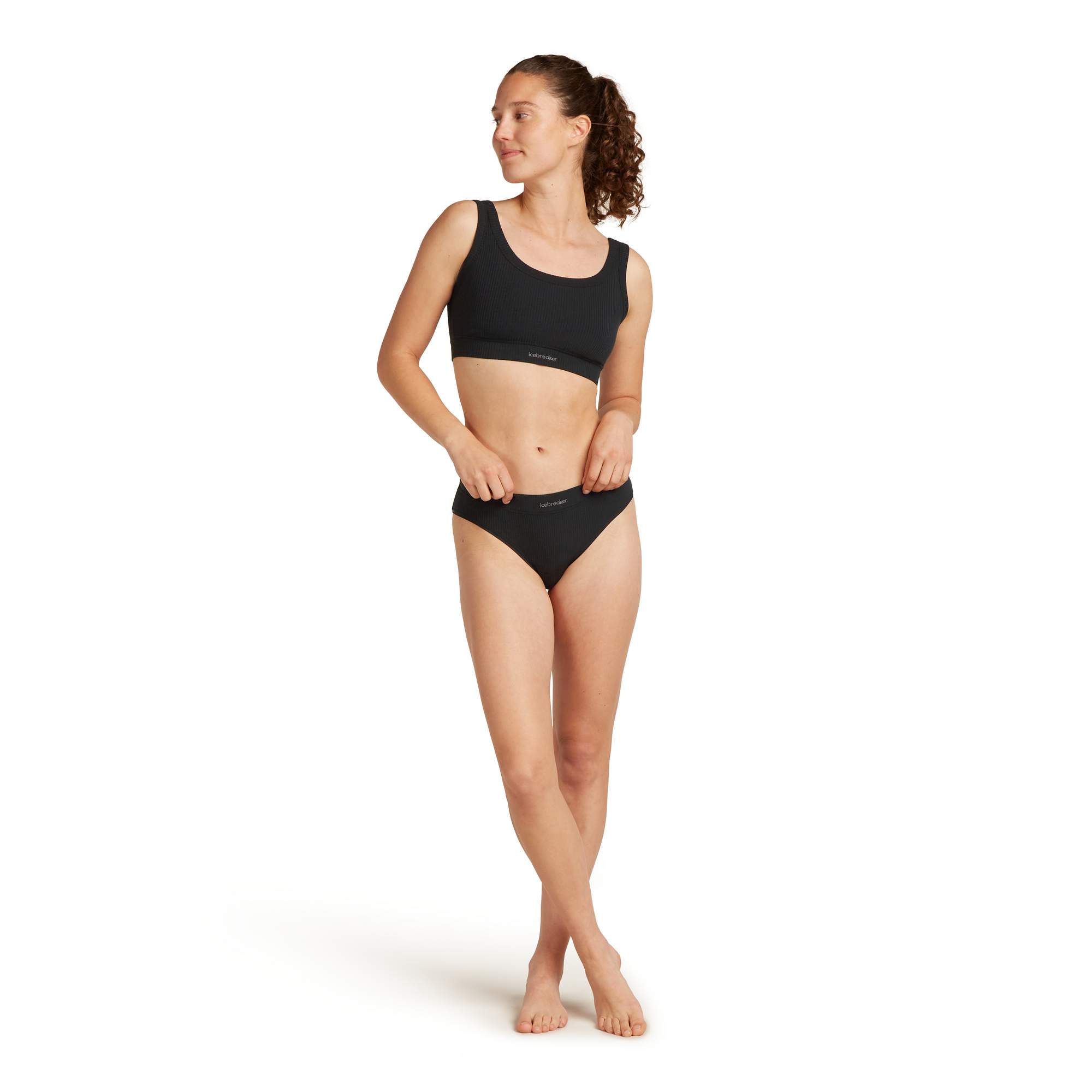 Icebreaker W MERINO BLEND RIB LOTUS HIPSTER Damen - Funktionsunterwäsche