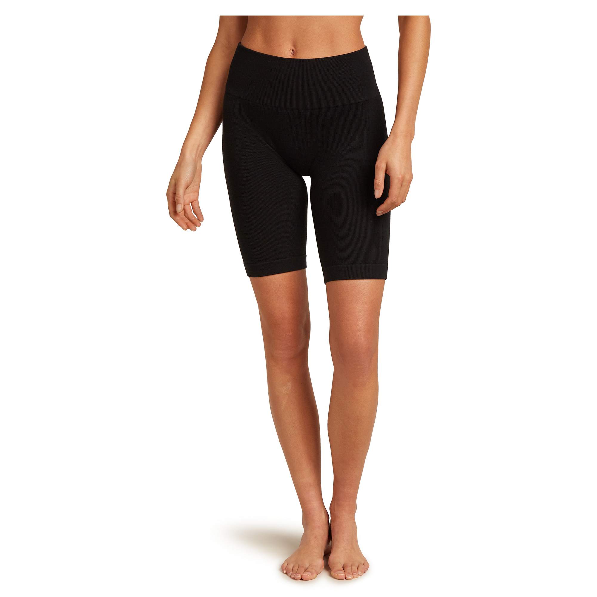 Icebreaker W MERINO SEAMLESS RIB 8 HIGH RISE SHORTS Damen - Shorts
