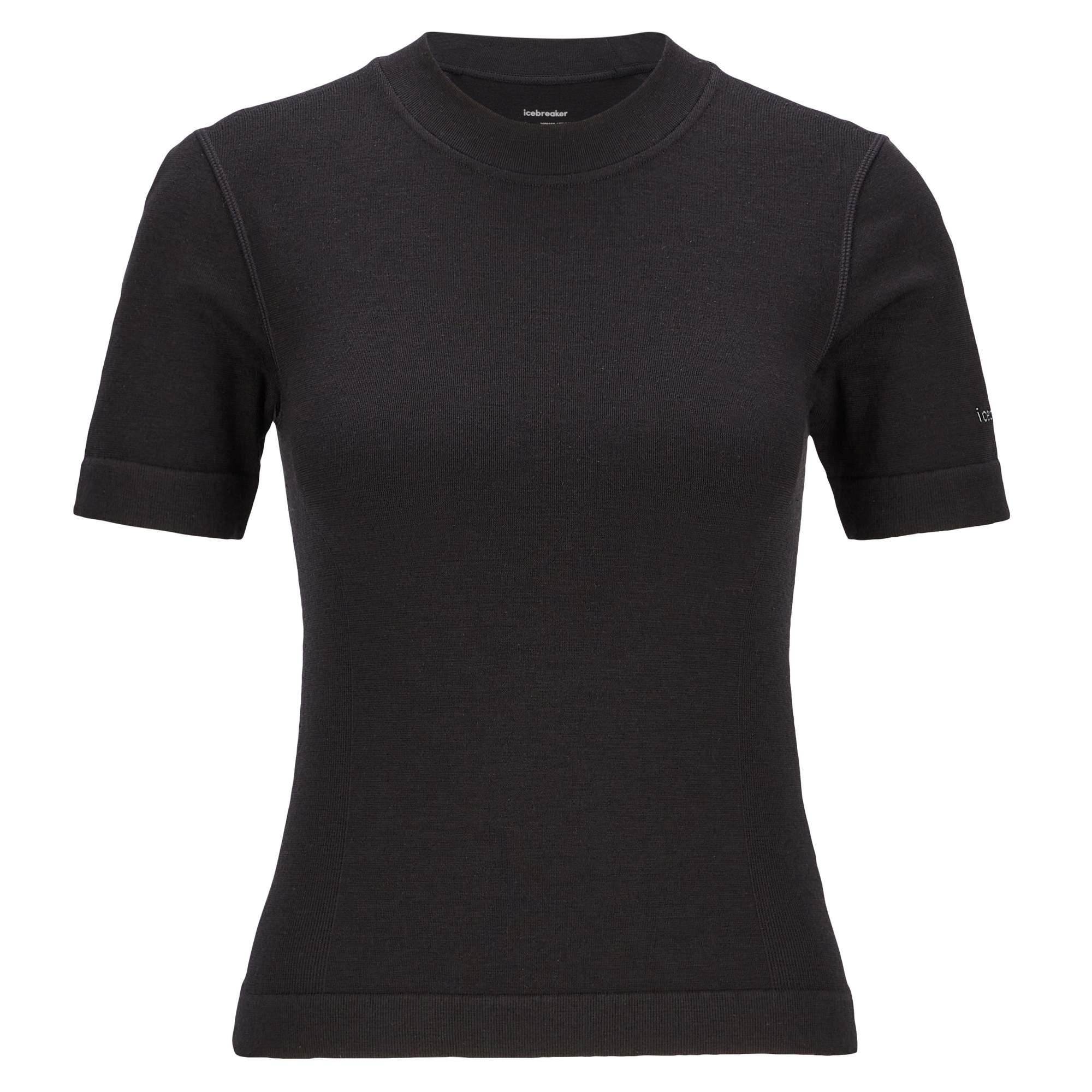 Icebreaker W MERINO SEAMLESS RIB SS MOCK NECK Damen - Funktionsshirt