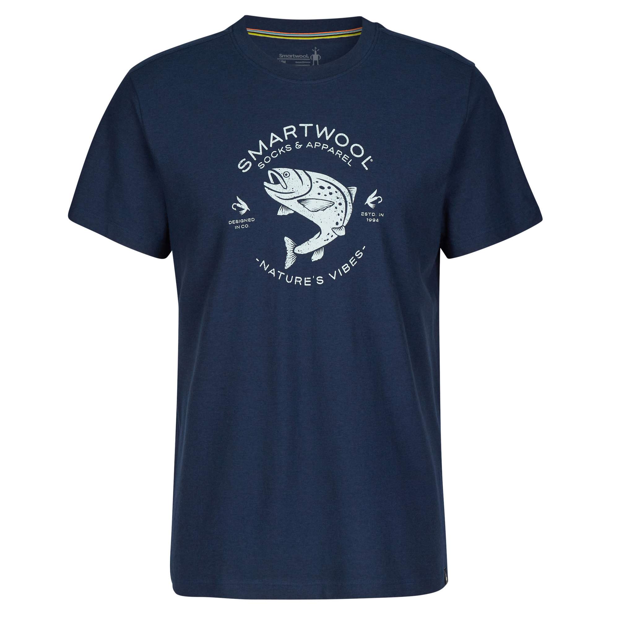 Smartwool TROUT FISHING SHORT SLEEVE GRAPHIC TEE Unisex - T-Shirt