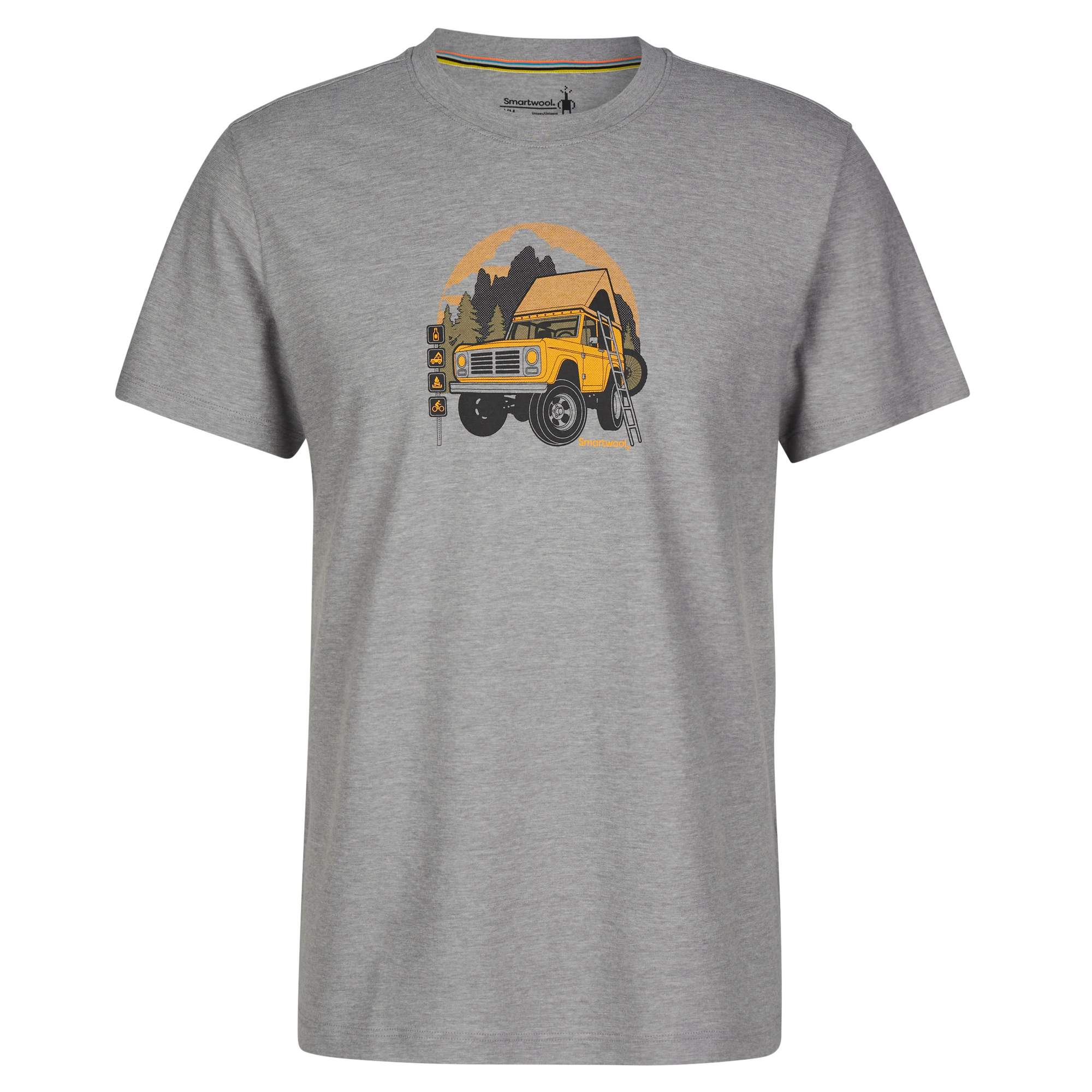 Smartwool LONG WEEKEND SHORT SLEEVE GRAPHIC TEE Unisex - T-Shirt Smartwool LONG WEEKEND SHORT SLEEVE GRAPHIC TEE Unisex - T-Shirt