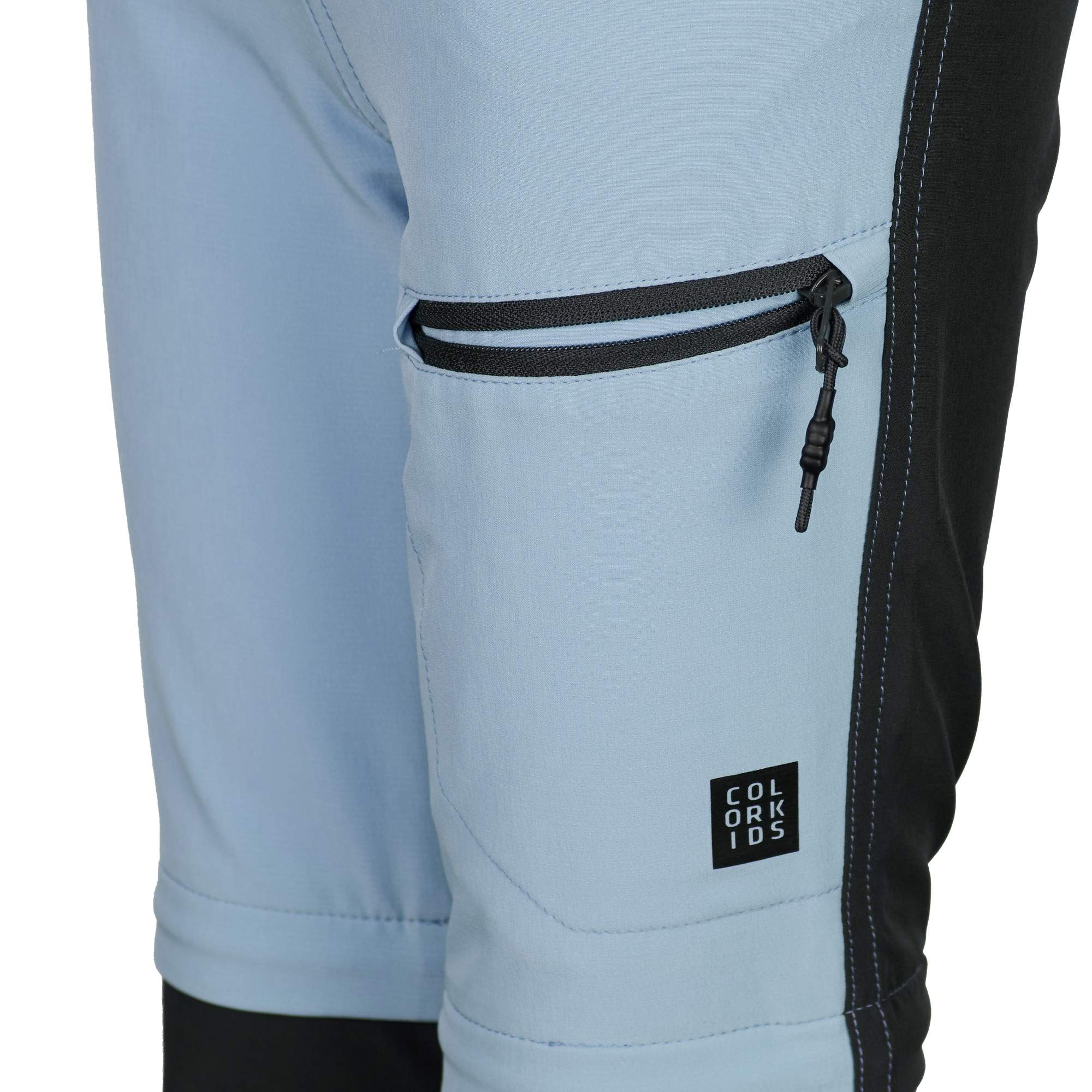 Color Kids PANTS STRETCH W. ZIP OFF Kinder - Softshellhose