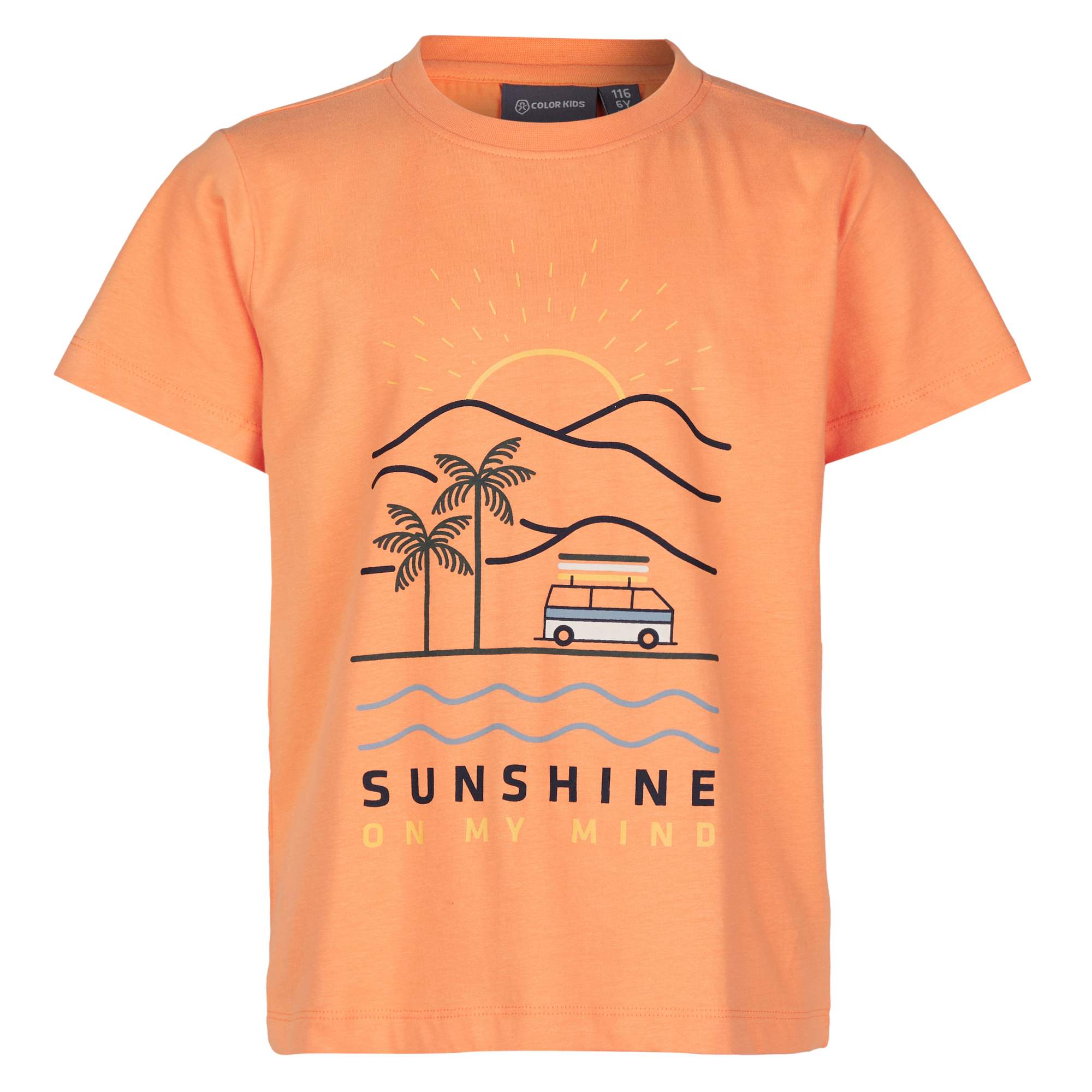 Color Kids T-SHIRT W. PRINT - S/S Kinder - T-Shirt