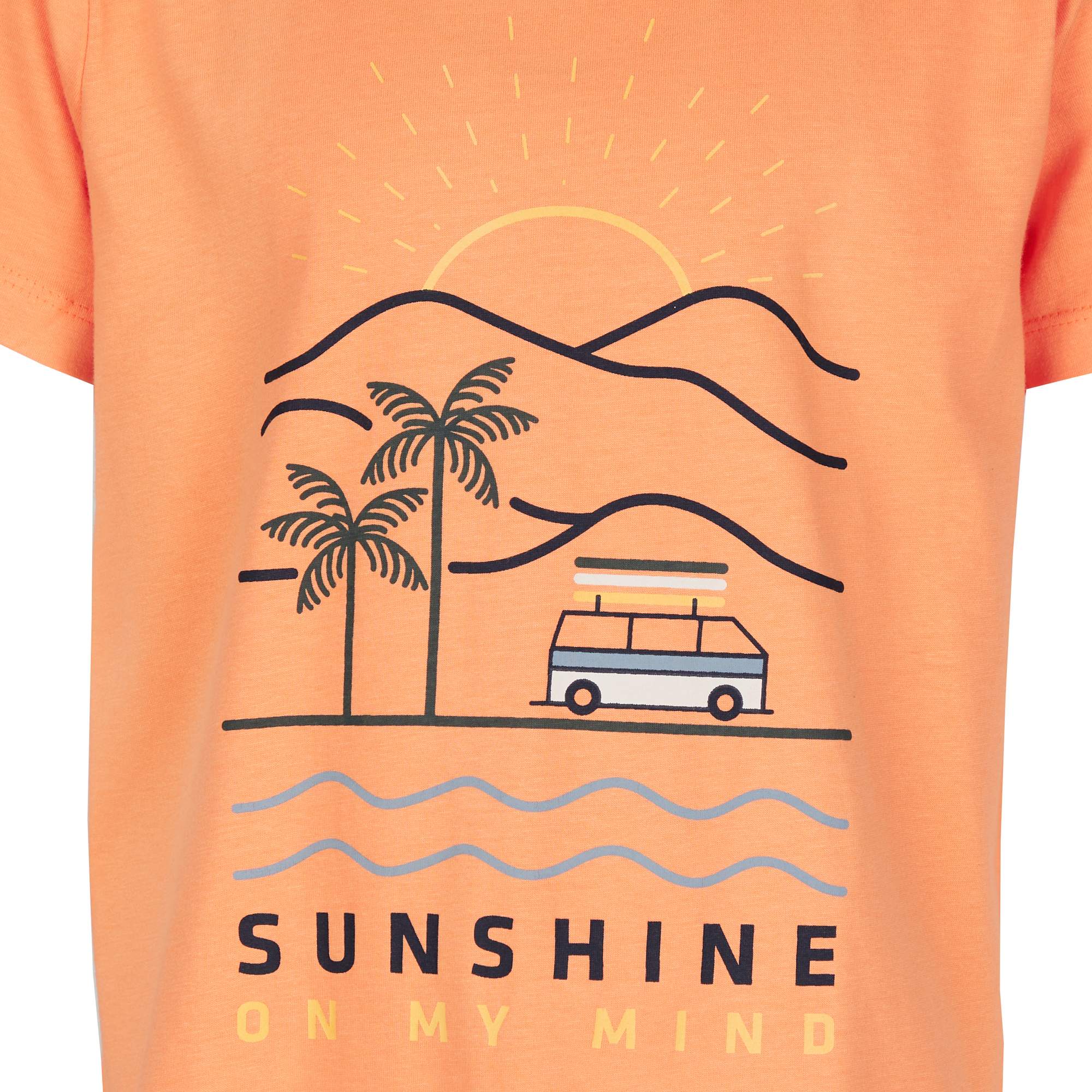 Color Kids T-SHIRT W. PRINT - S/S Kinder - T-Shirt