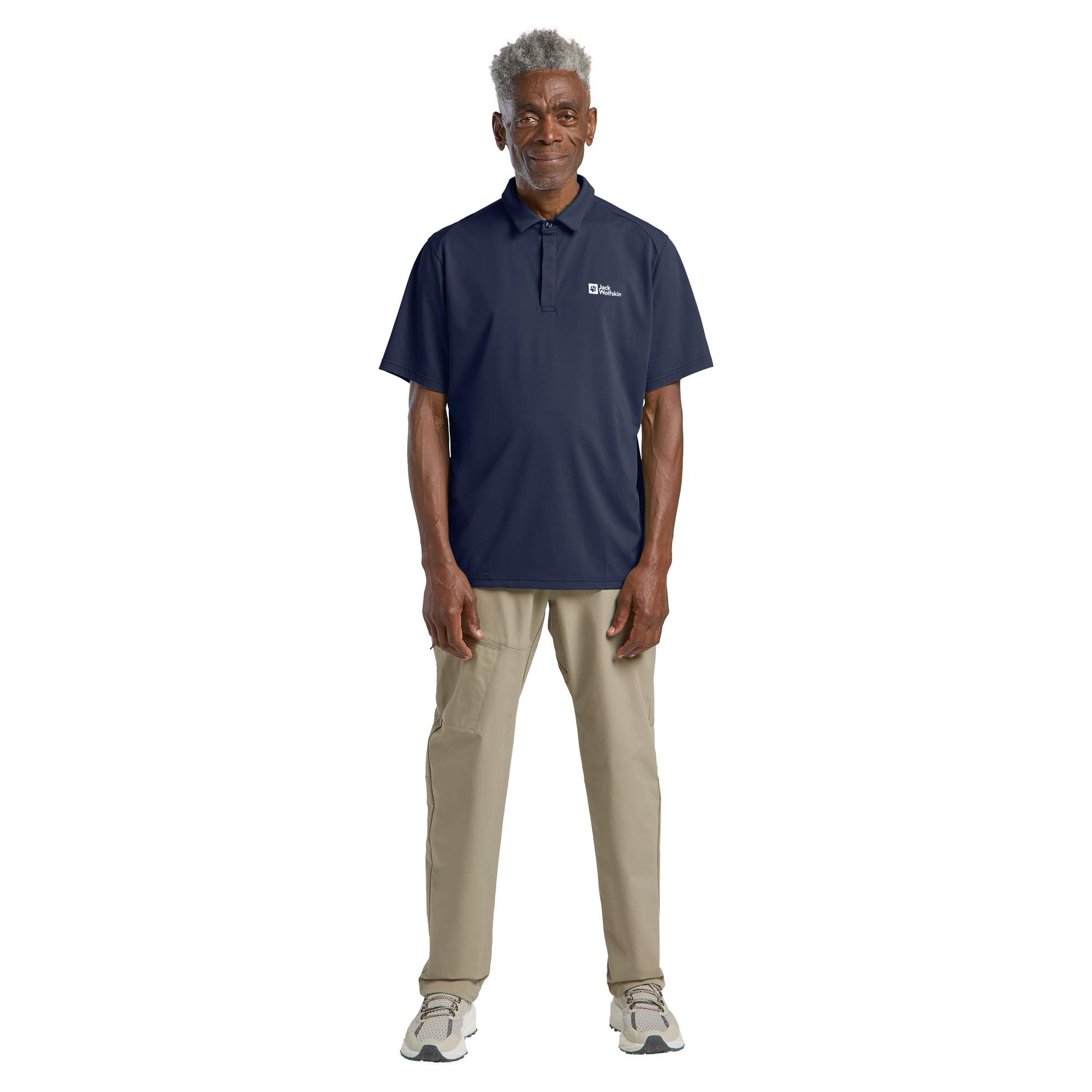 Jack Wolfskin DELGAMI POLO M Herren - Polo-Shirt