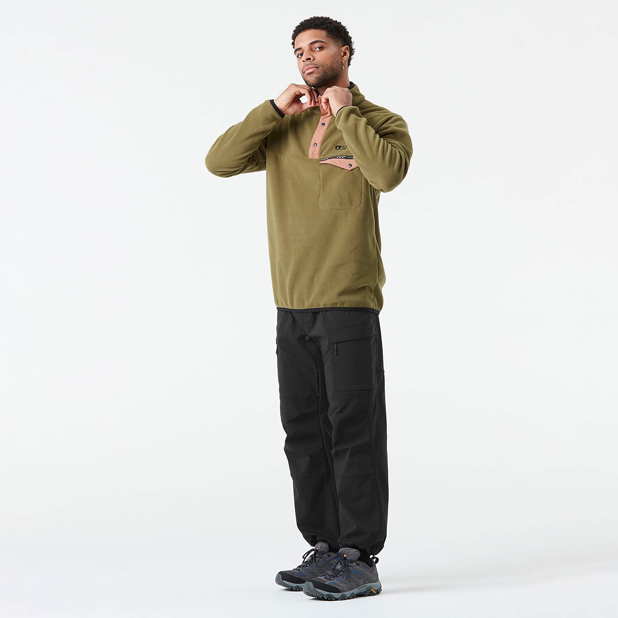 Picture Organic Clothing ARCCA 1/4 FLEECE Herren - Fleecepullover