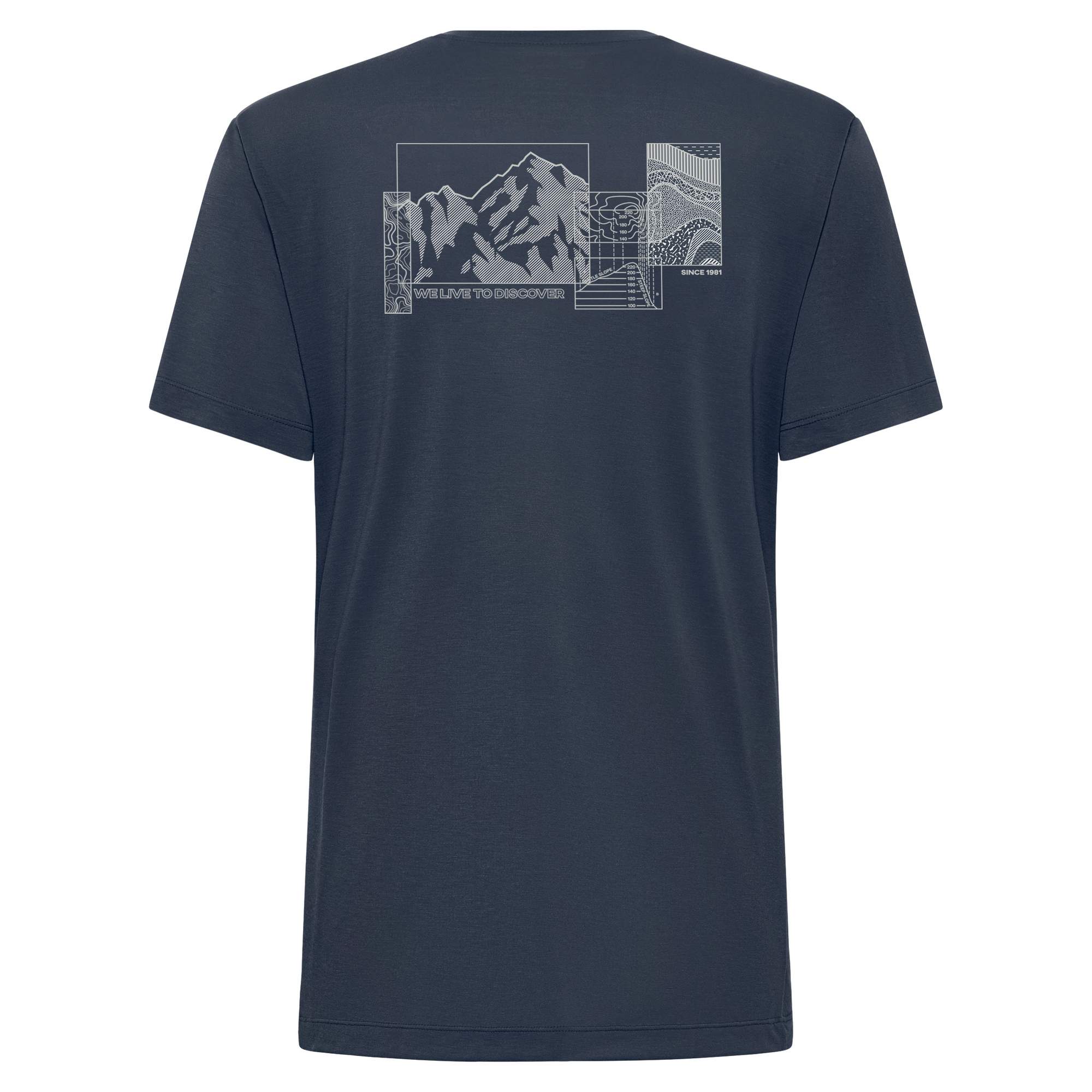 Jack Wolfskin VONNAN GRAPHIC T M Herren - Funktionsshirt