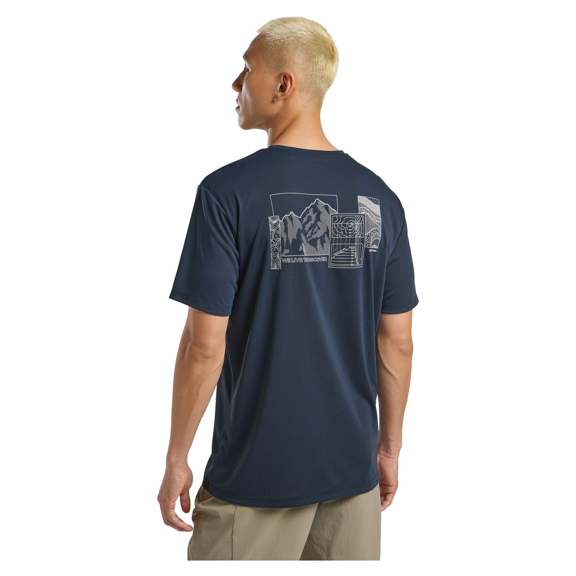 Jack Wolfskin VONNAN GRAPHIC T M Herren - Funktionsshirt