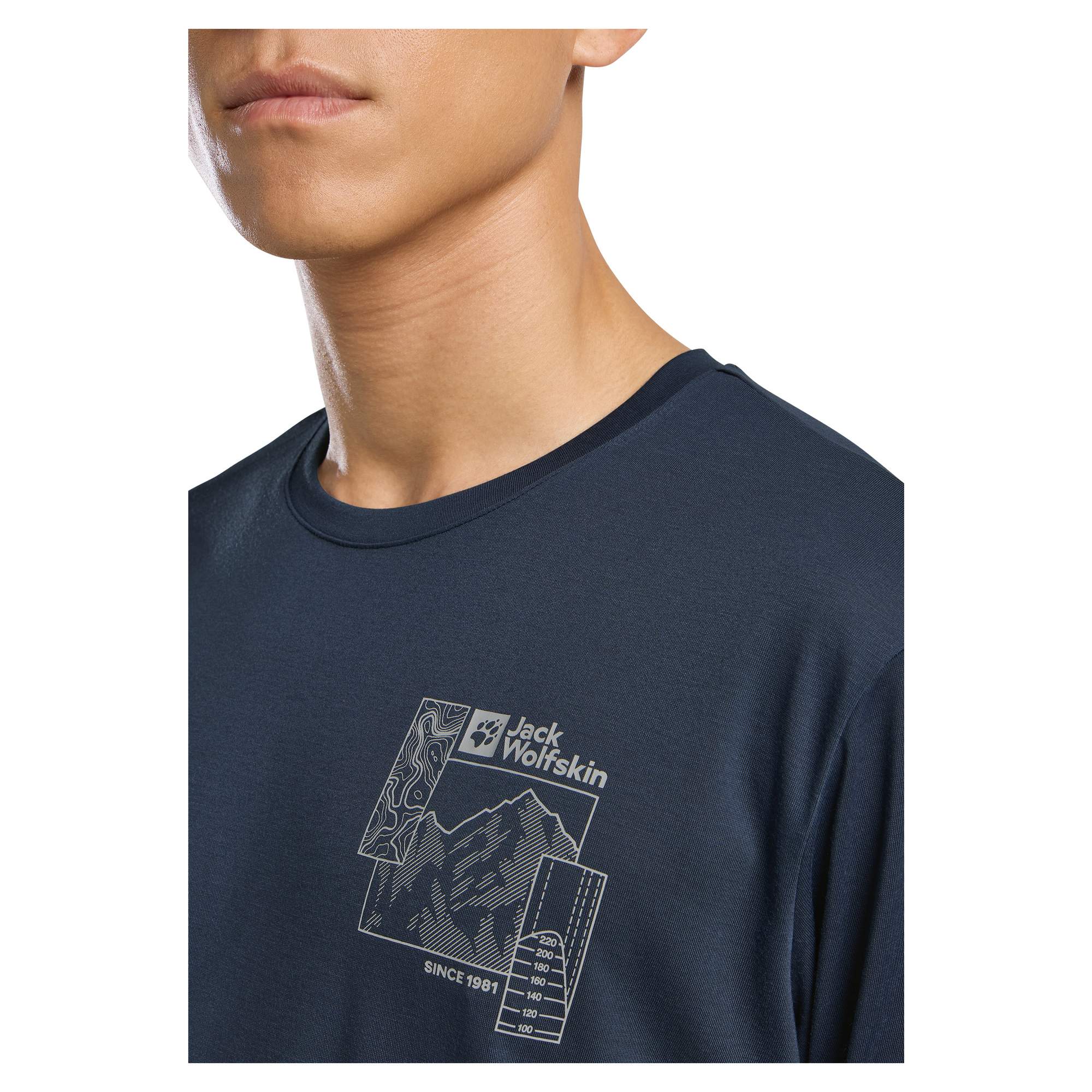 Jack Wolfskin VONNAN GRAPHIC T M Herren - Funktionsshirt