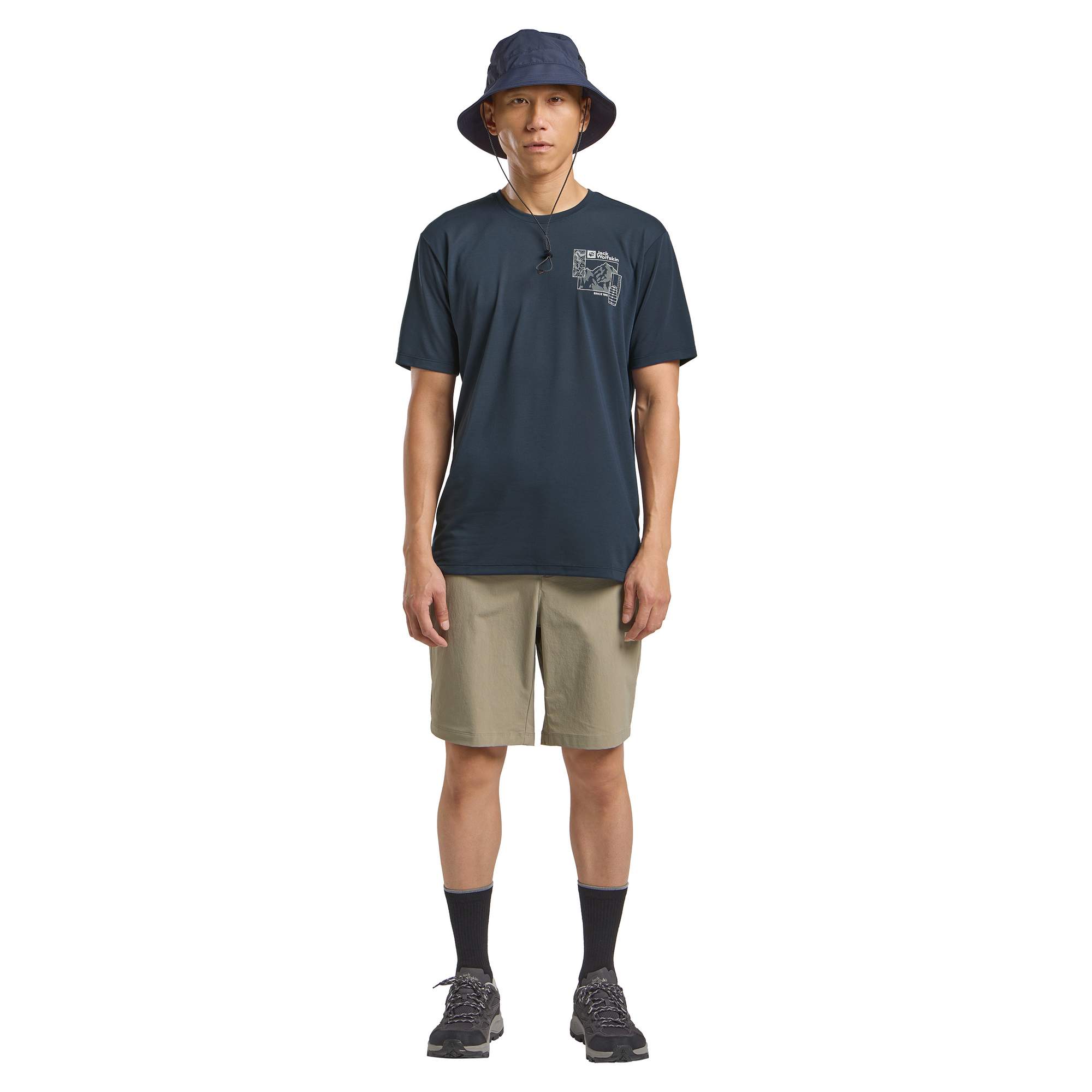 Jack Wolfskin VONNAN GRAPHIC T M Herren - Funktionsshirt
