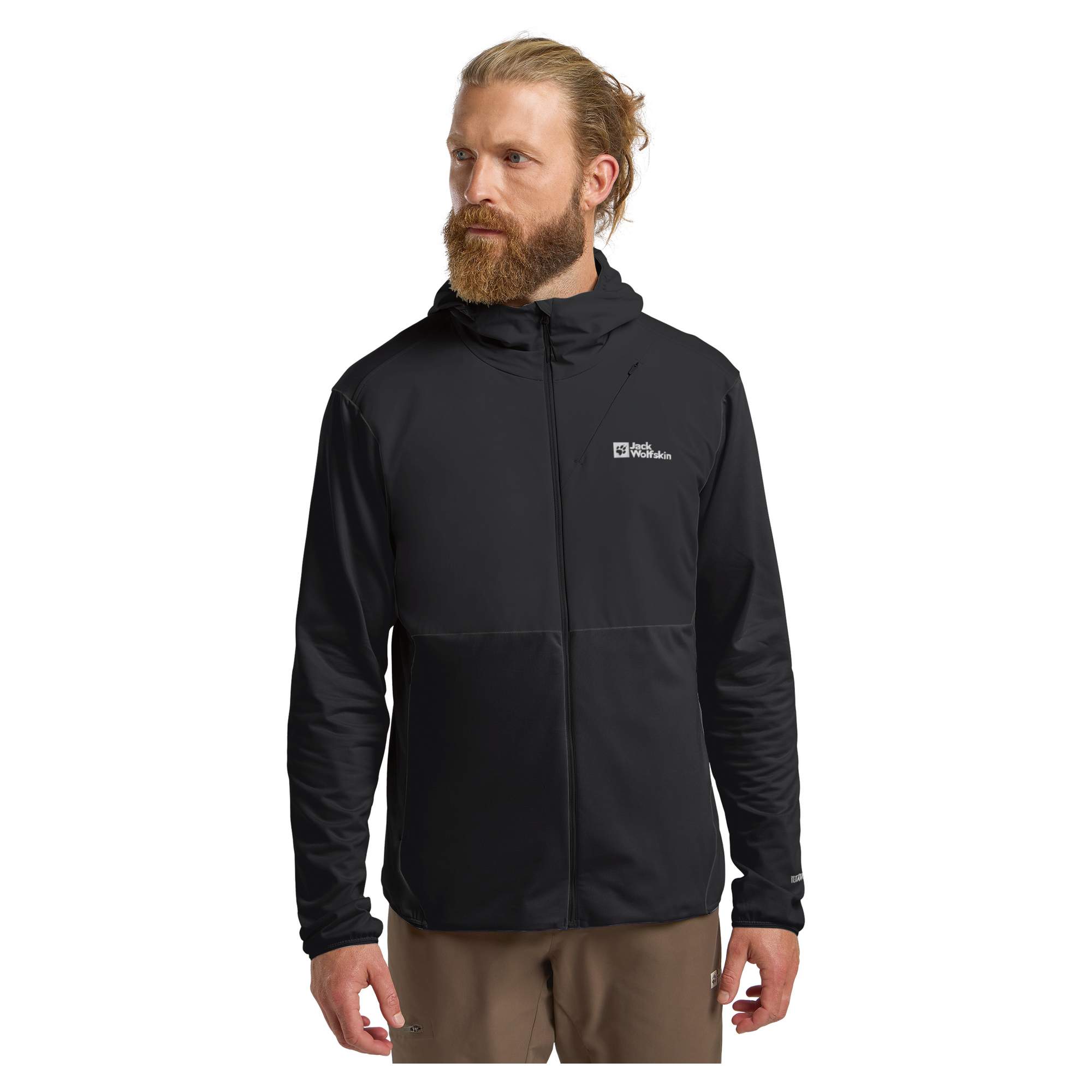 Jack Wolfskin PRELIGHT TRAIL HOODY M Herren - Fleecejacke