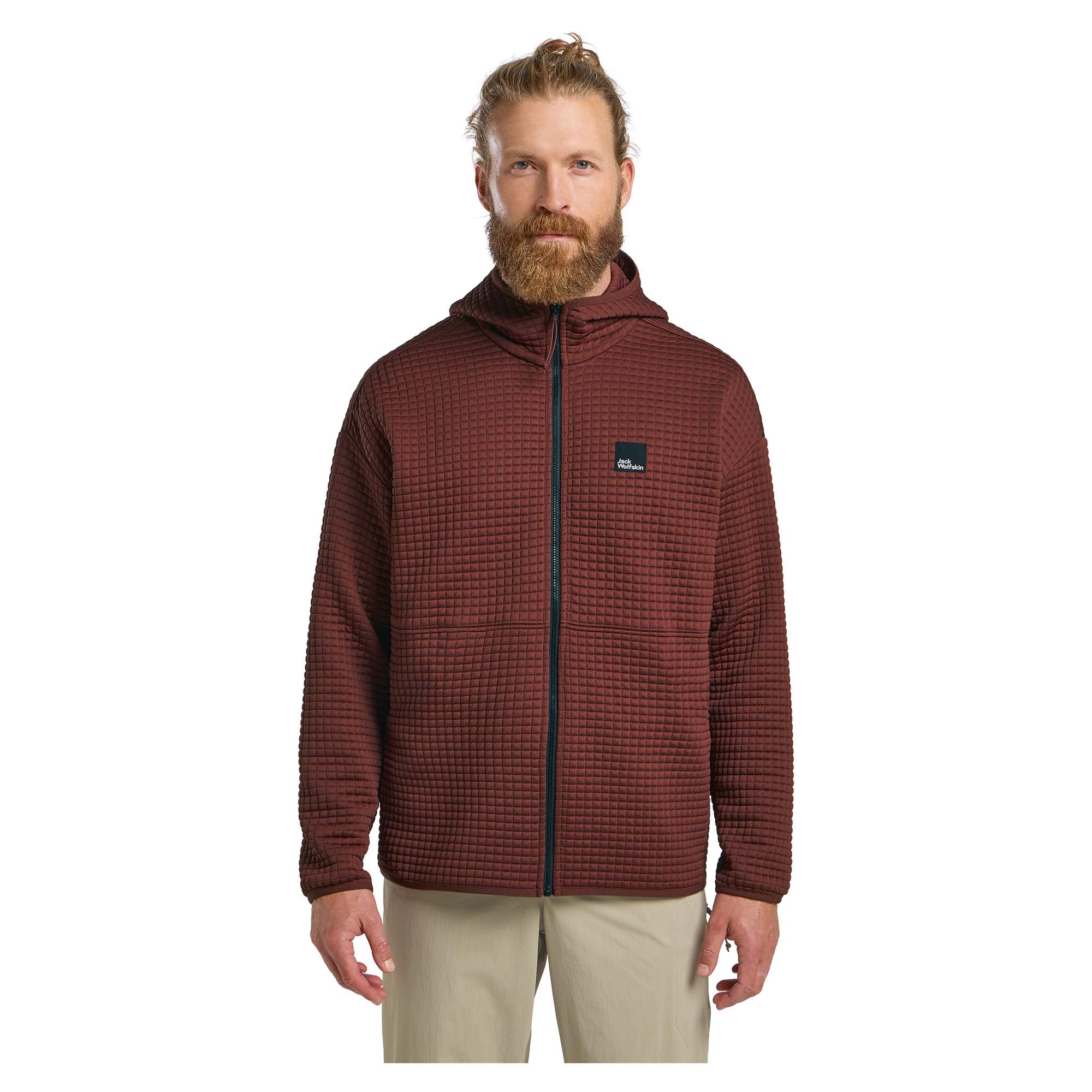Jack Wolfskin MOGARI HOODED FZ M Herren - Fleecejacke