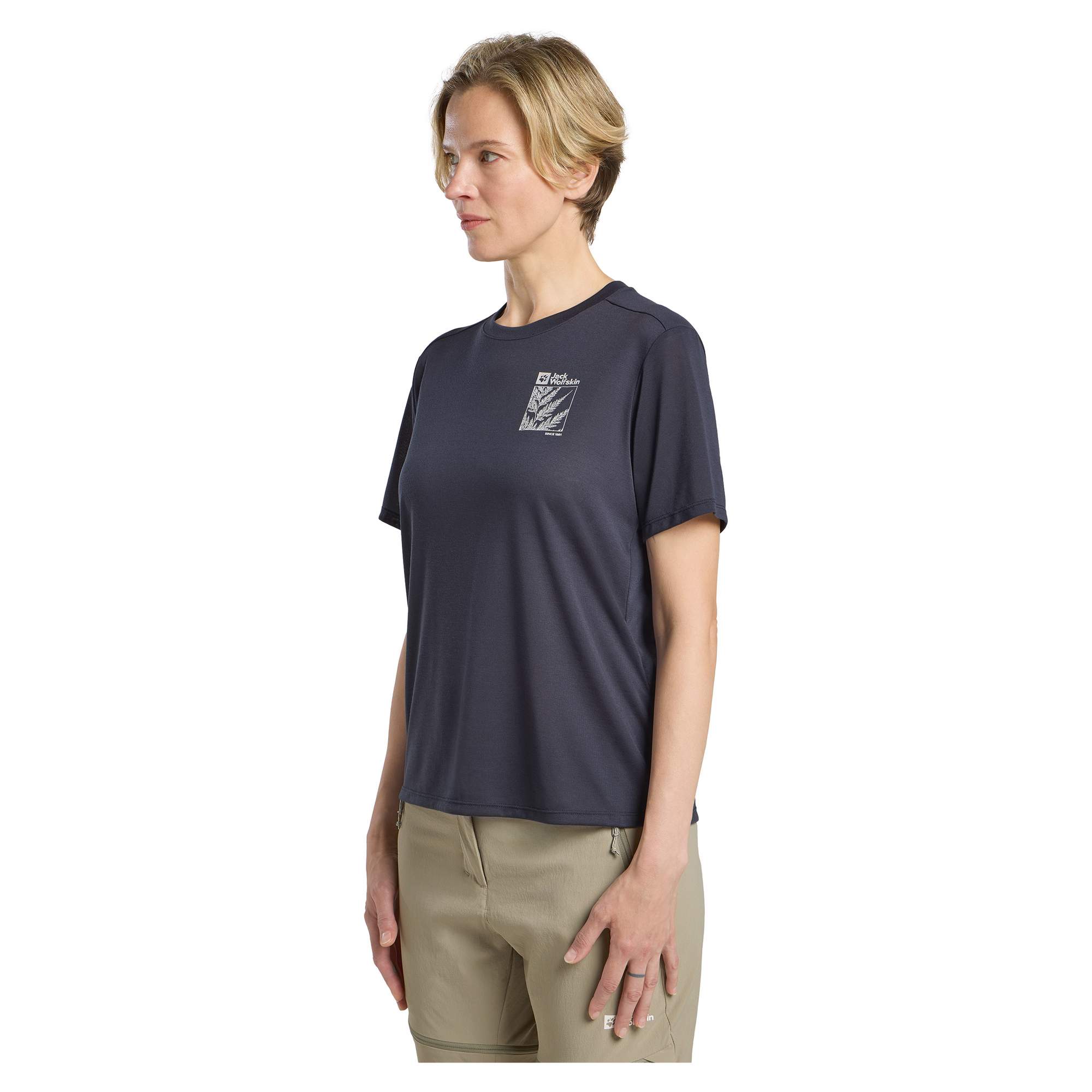 Jack Wolfskin VONNAN GRAPHIC T W Damen - Funktionsshirt