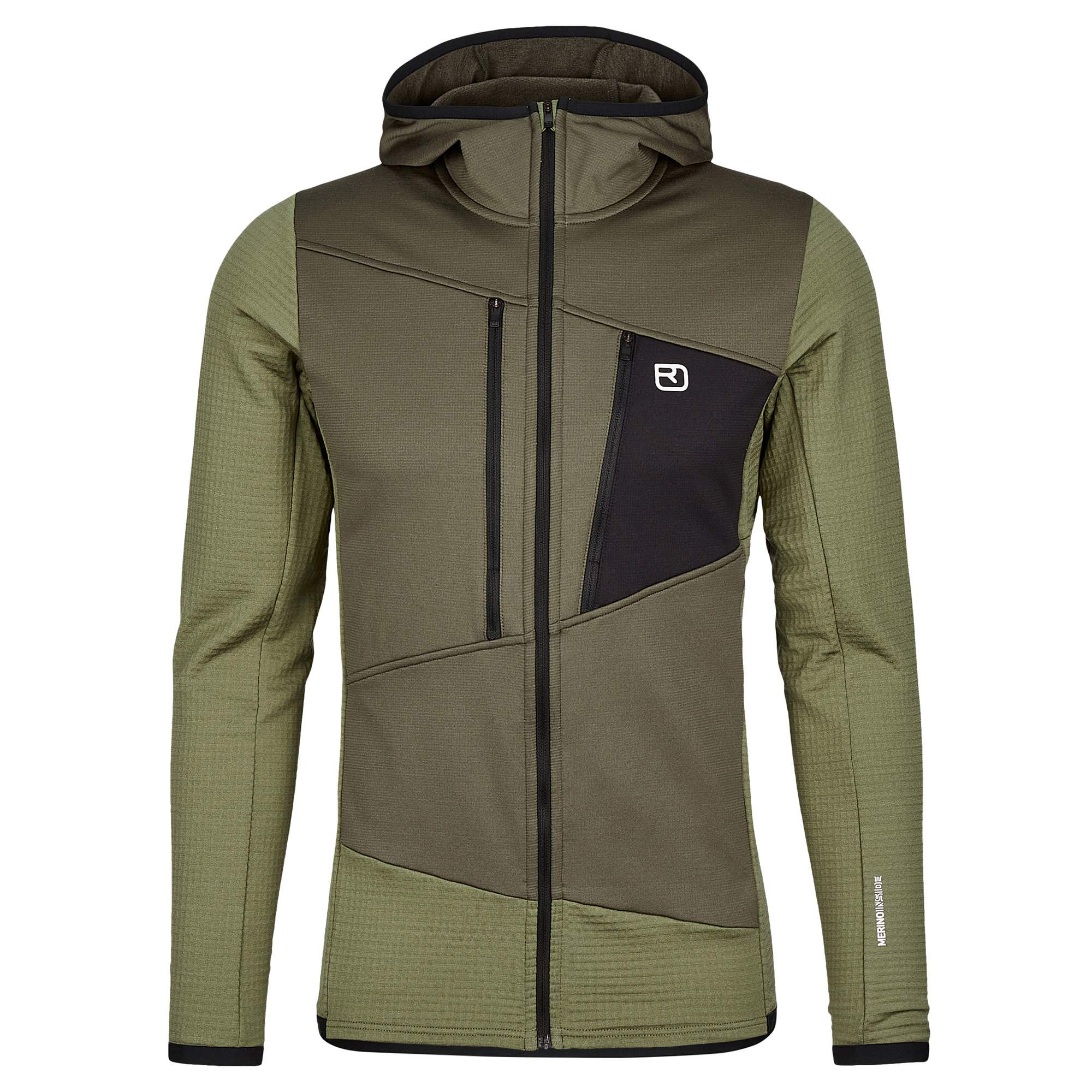 Ortovox FLEECE GRID JACKET M Herren - Fleecejacke