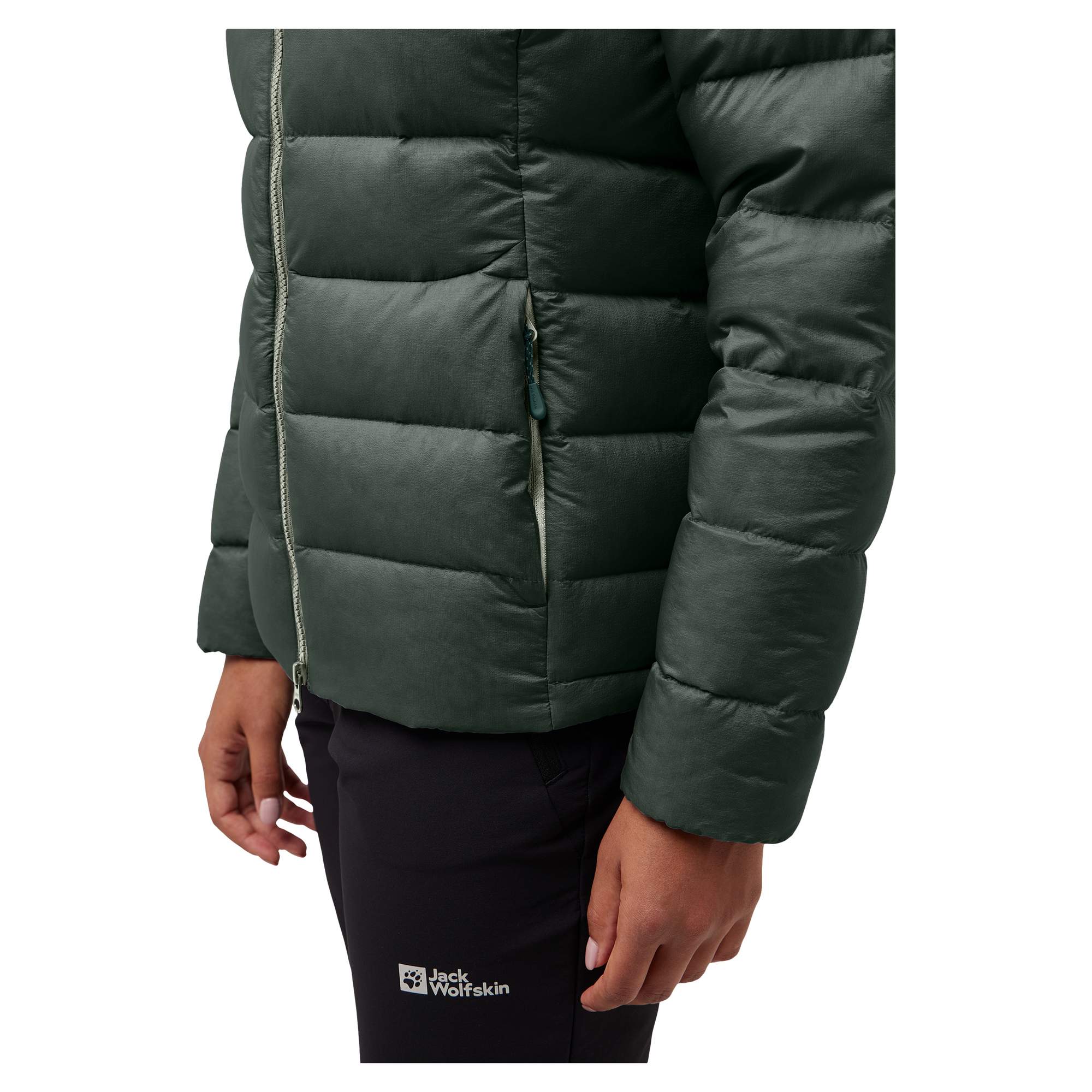 Jack Wolfskin NEBELHORN DOWN HOODY W Damen - Daunenjacke