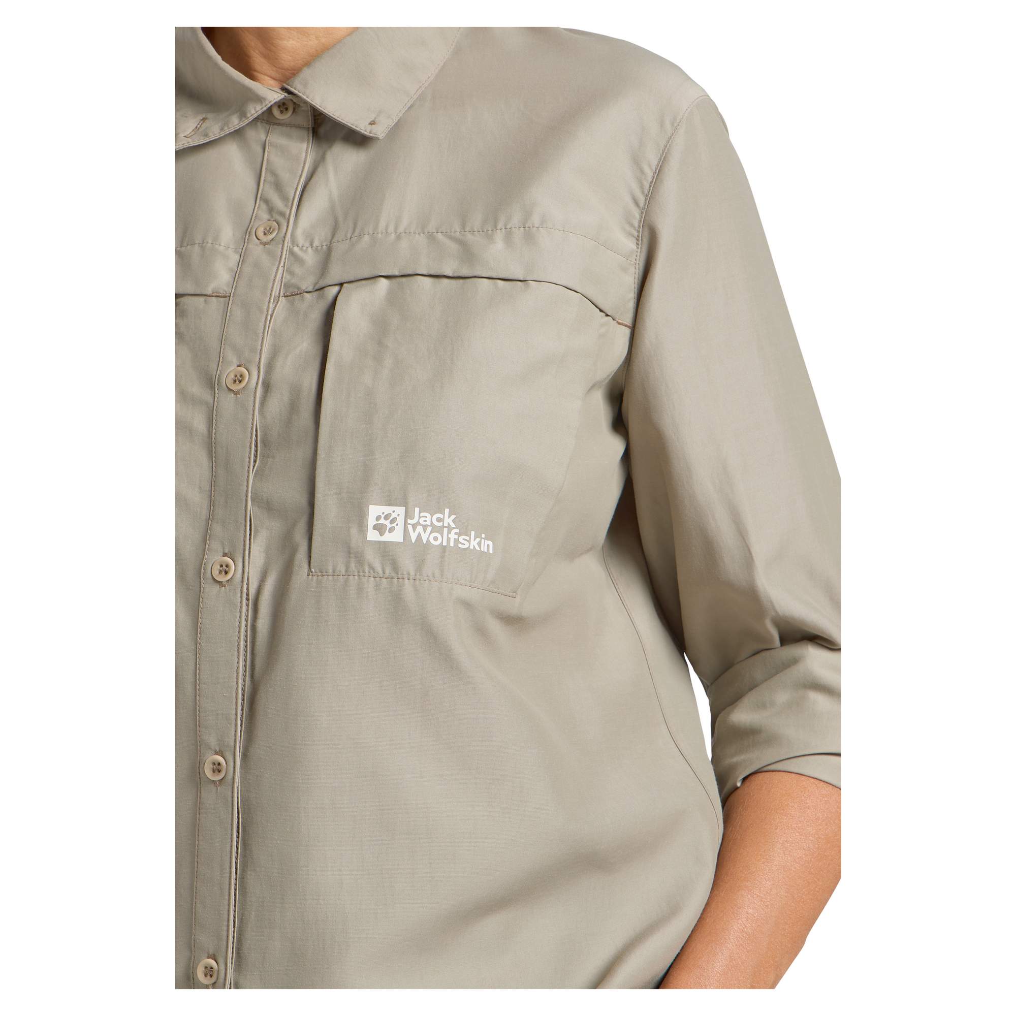 Jack Wolfskin BARRIER L/S SHIRT W Damen - Outdoor Bluse