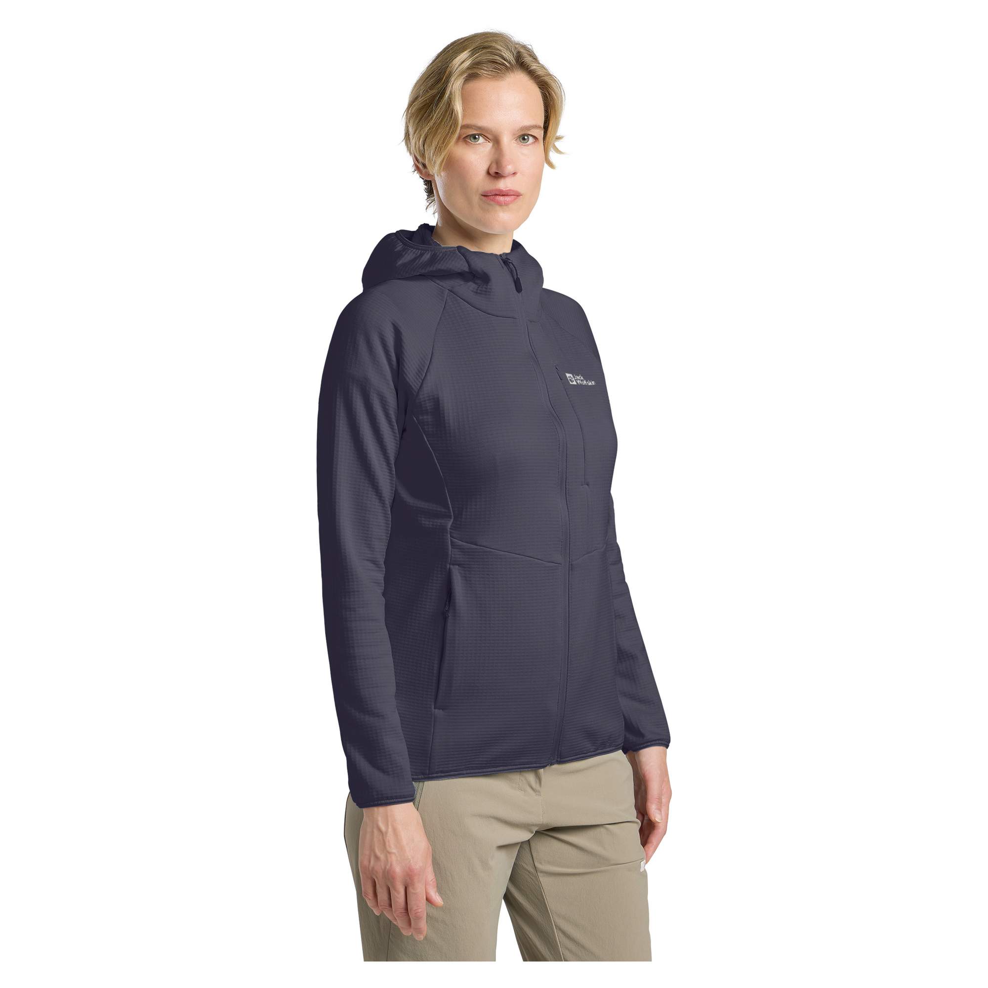 Jack Wolfskin KOLBENBERG HOODED FZ W Damen - Fleecejacke
