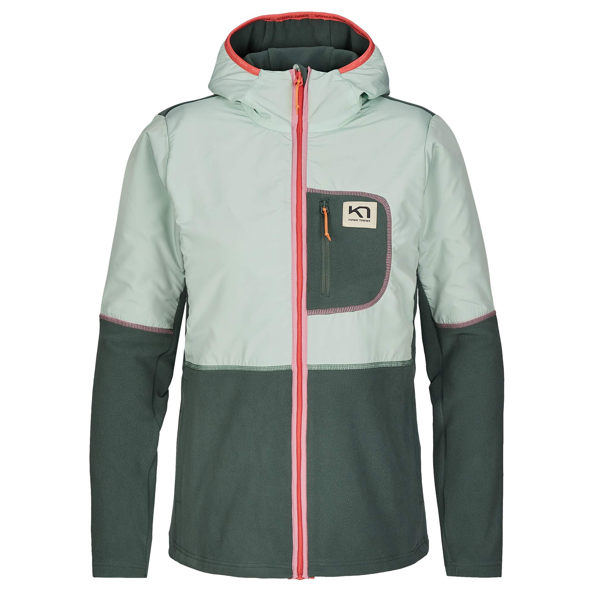Kari Traa HENRIETTE HYBRID Damen - Fleecejacke