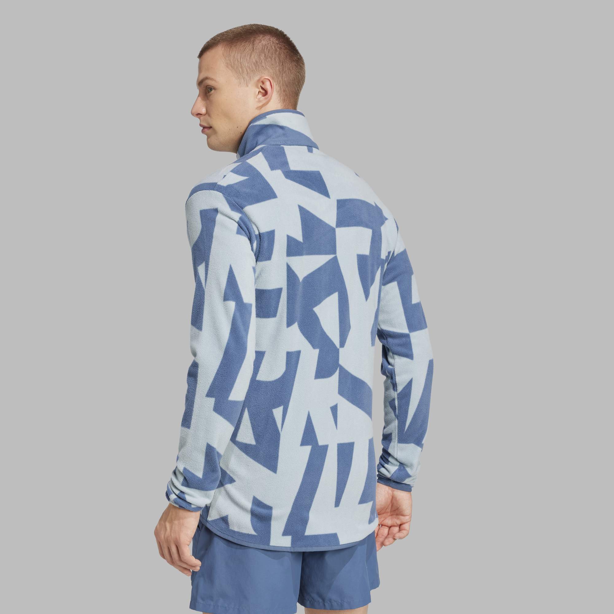 Adidas MULTI ALL OVER PRINT FULL ZIP FLEECE Herren - Fleecejacke