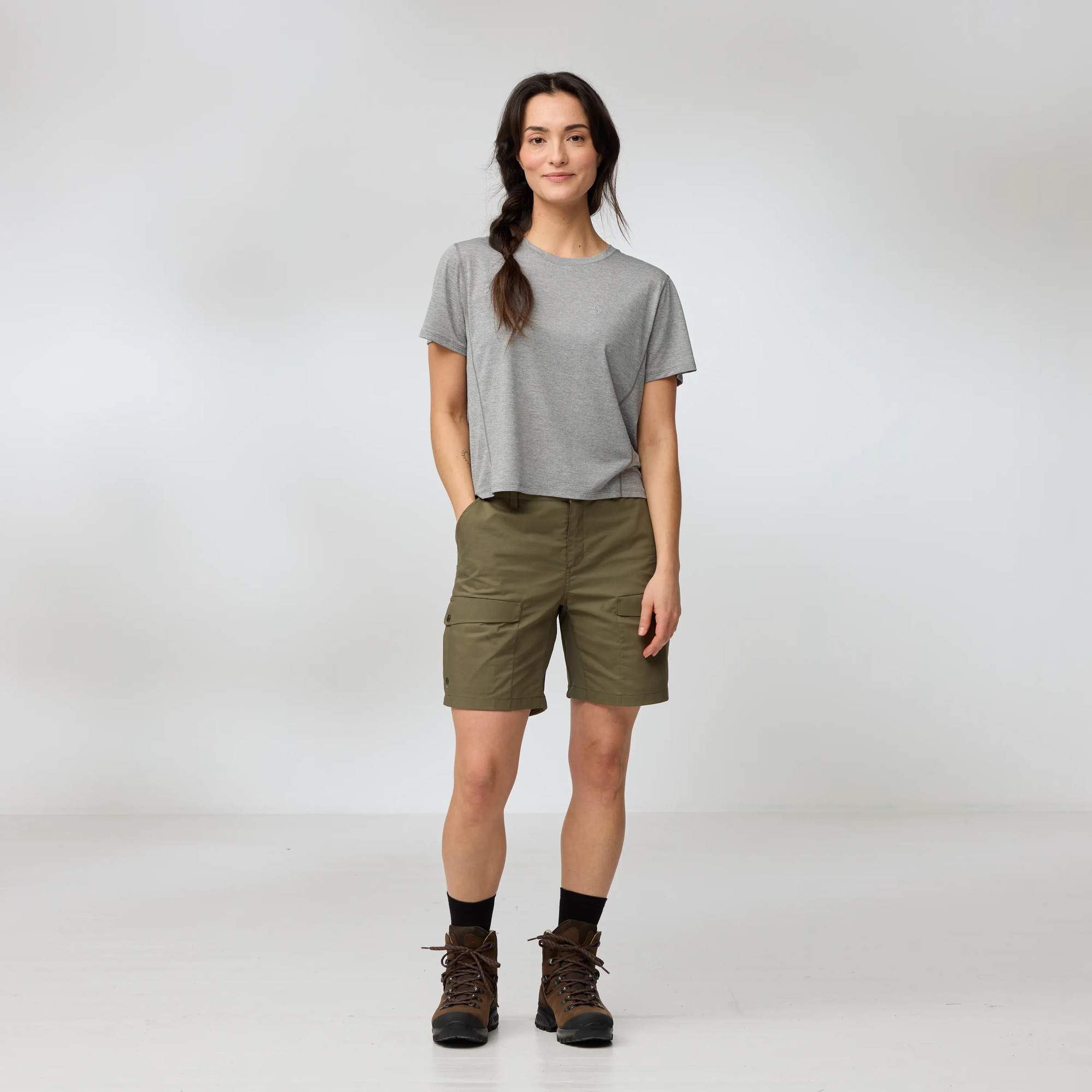 Fjällräven ABISKO DAY HIKE SHORT SS W Damen - Funktionsshirt Fjällräven ABISKO DAY HIKE SHORT SS W Damen - Funktionsshirt