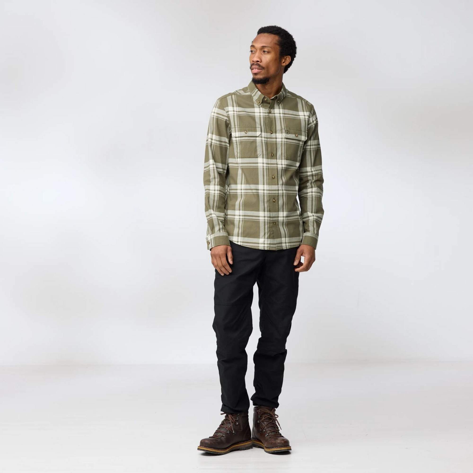 Fjällräven ÖVIK LITE FLANNEL SHIRT M Herren - Flanellhemd