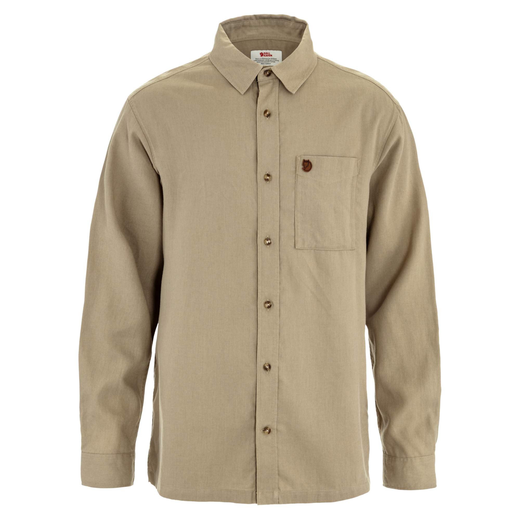 Fjällräven ÖVIK RELAXED HEMP SHIRT LS M Herren - Outdoor Hemd Fjällräven ÖVIK RELAXED HEMP SHIRT LS M Herren - Outdoor Hemd