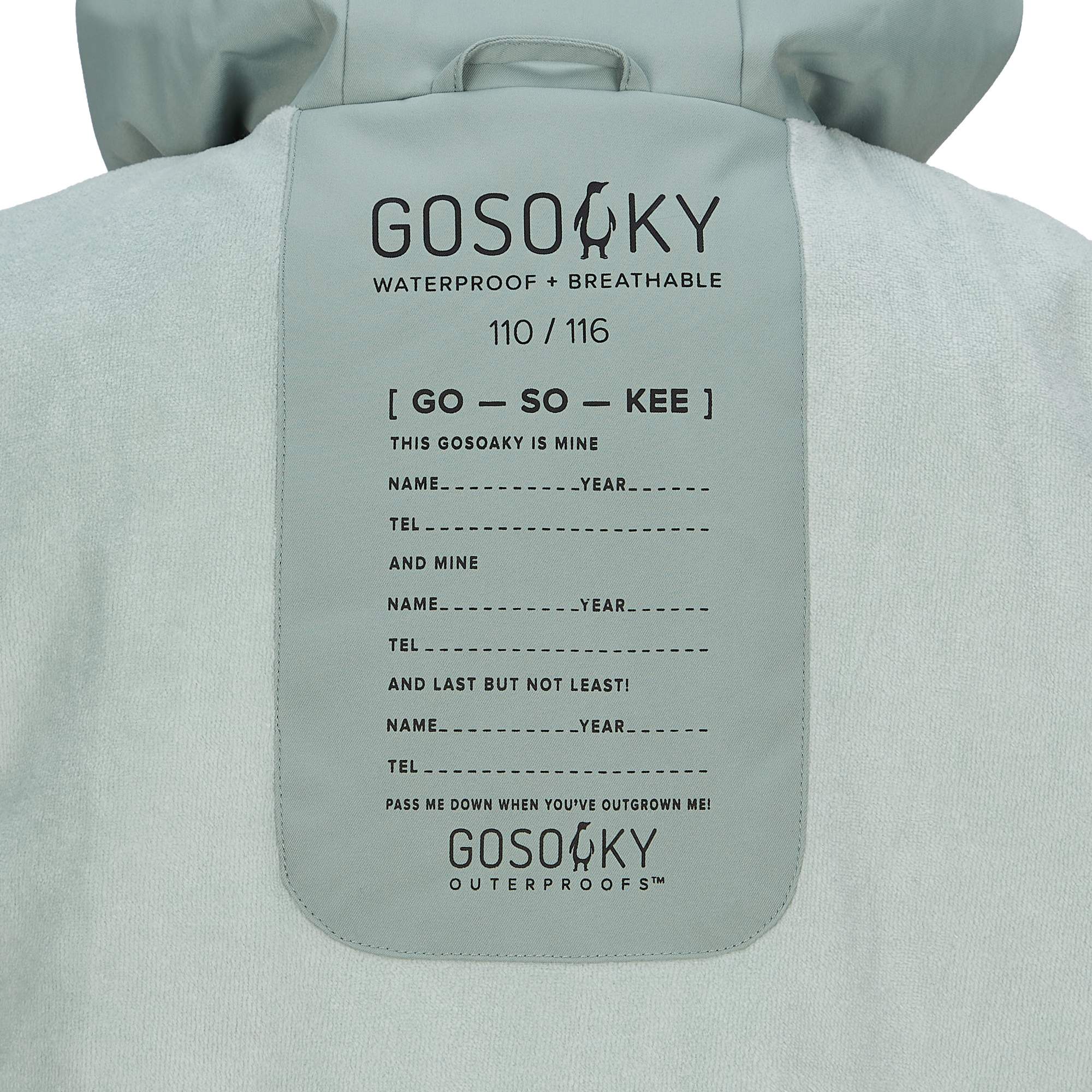 Gosoaky BLUE BIRD Kinder - Regenjacke Gosoaky BLUE BIRD Kinder - Regenjacke