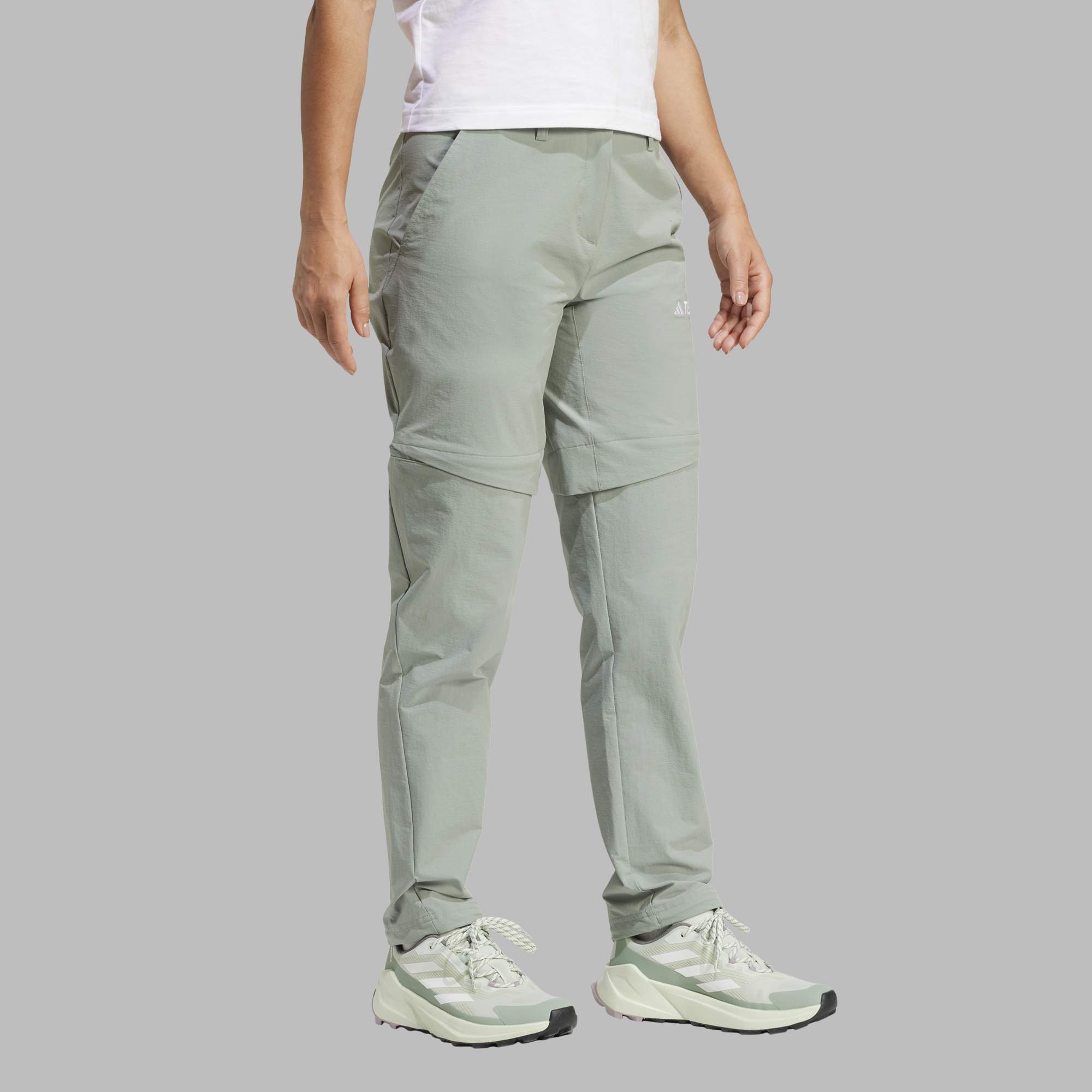 Adidas W MOUNTAIN ZIP OFF PANT Damen - Softshellhose