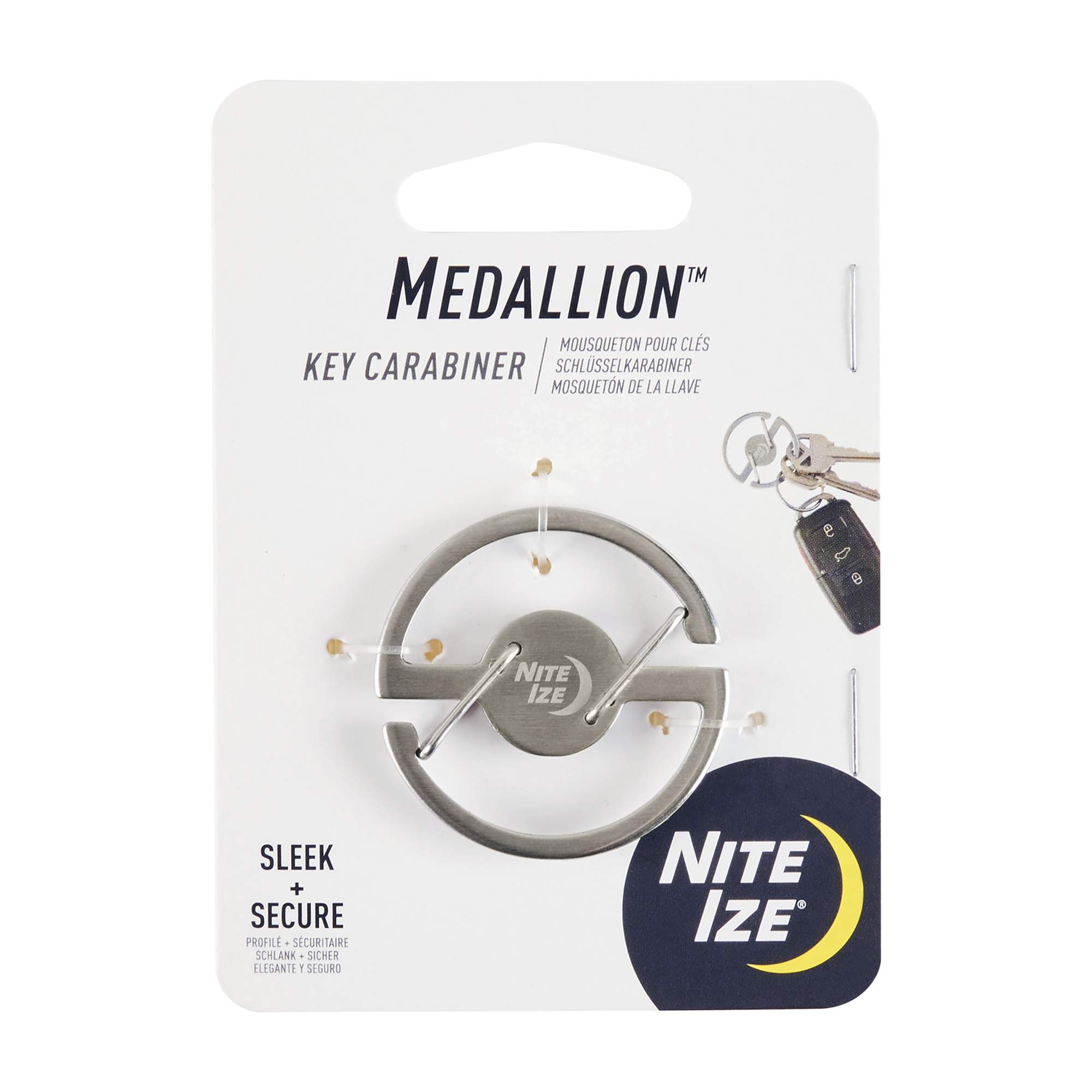 Nite Ize MEDALLION KEY CARABINER - Schlüsselanhänger