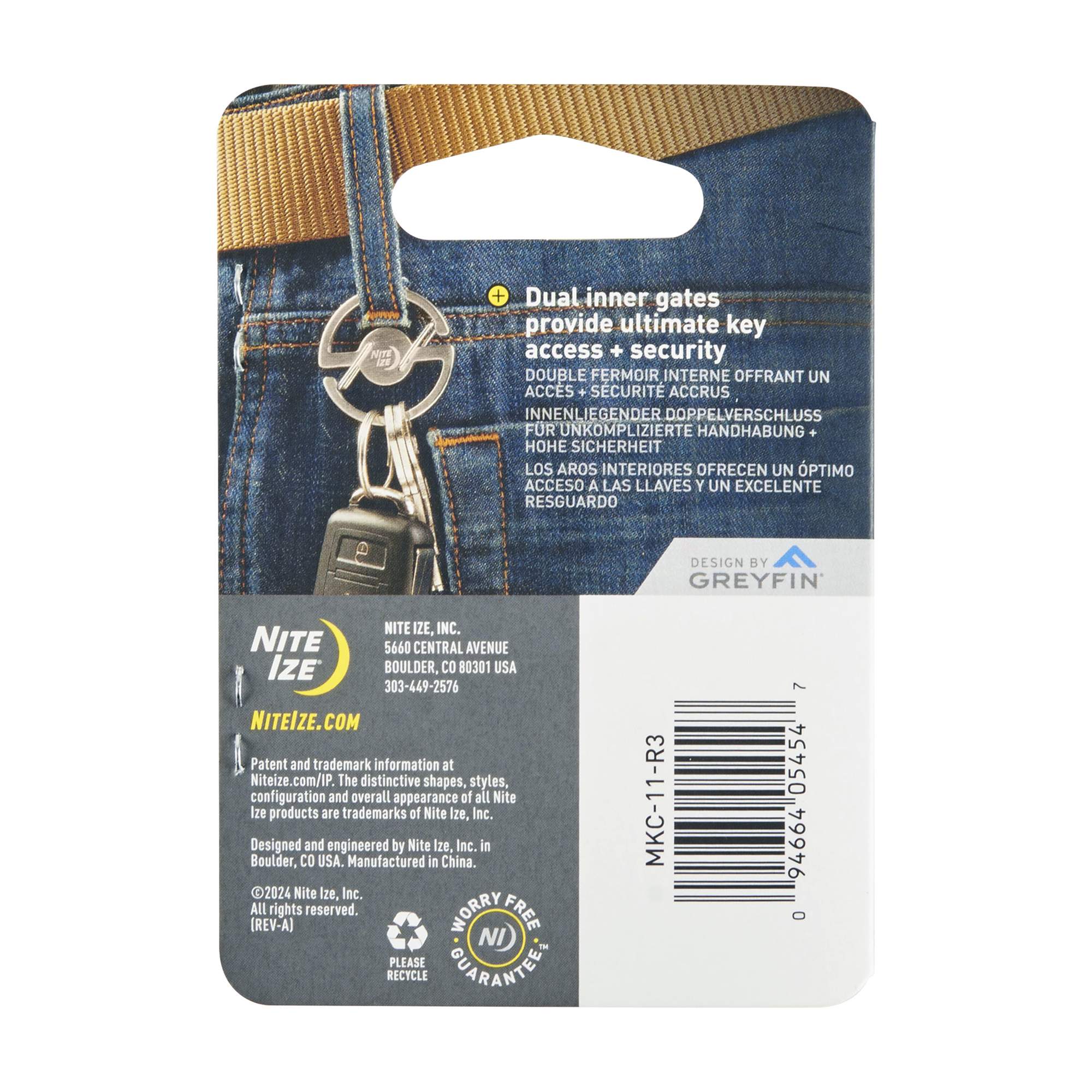 Nite Ize MEDALLION KEY CARABINER - Schlüsselanhänger
