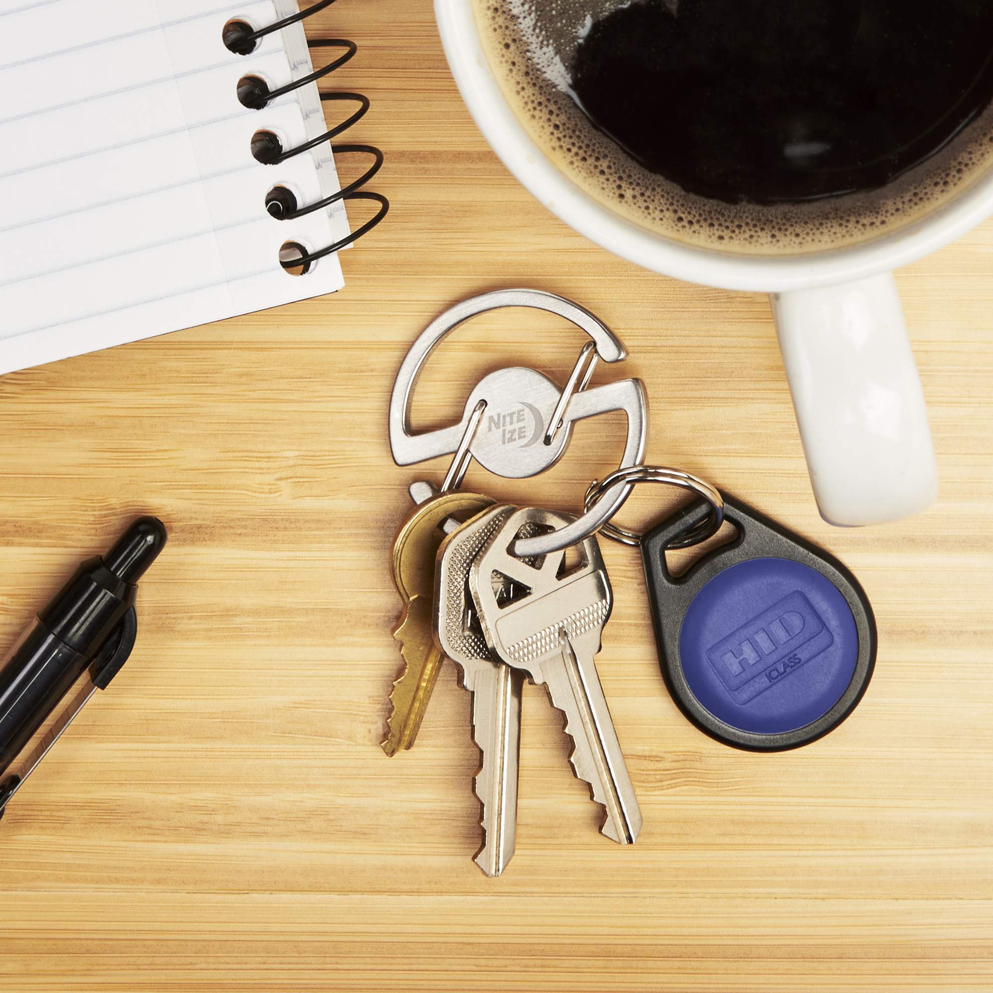 Nite Ize MEDALLION KEY CARABINER - Schlüsselanhänger